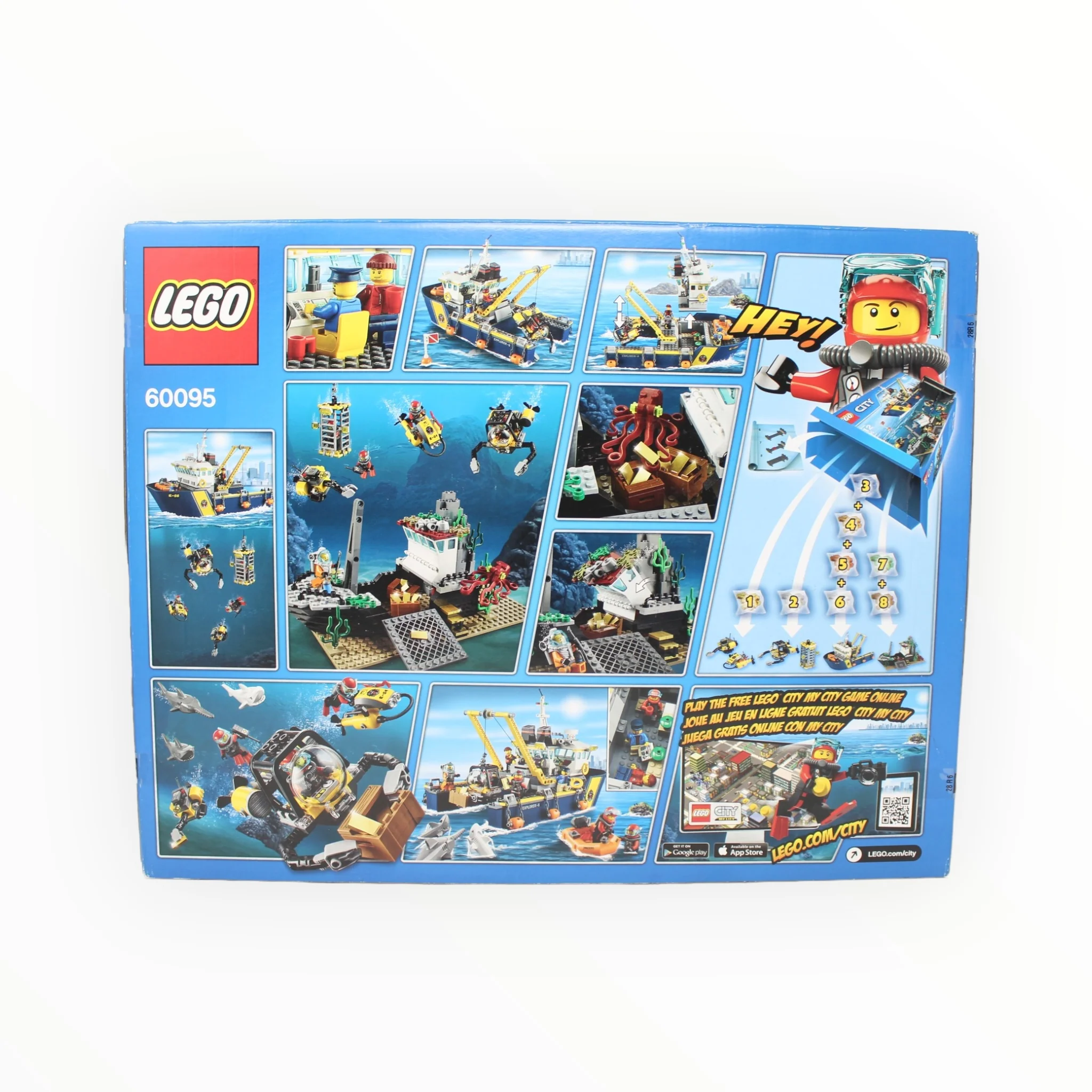 Retired Set 60095 City Deep Sea Exploration Vessel - Image 2