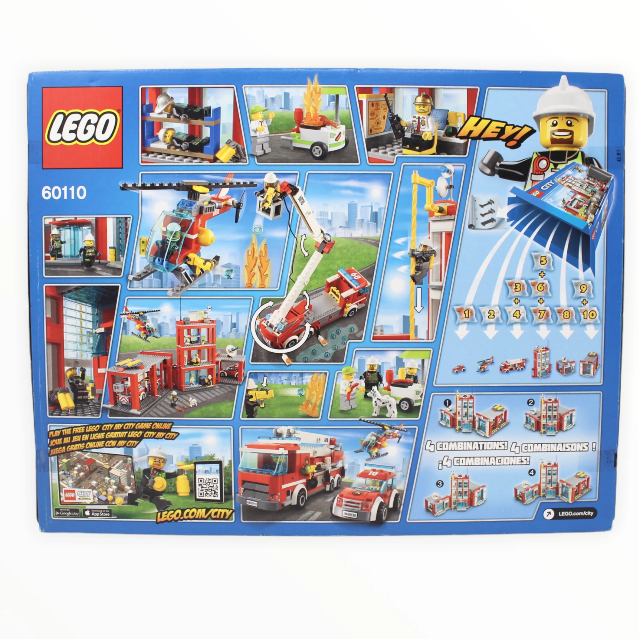 Retired Set 60110 City Fire Station - Image 2