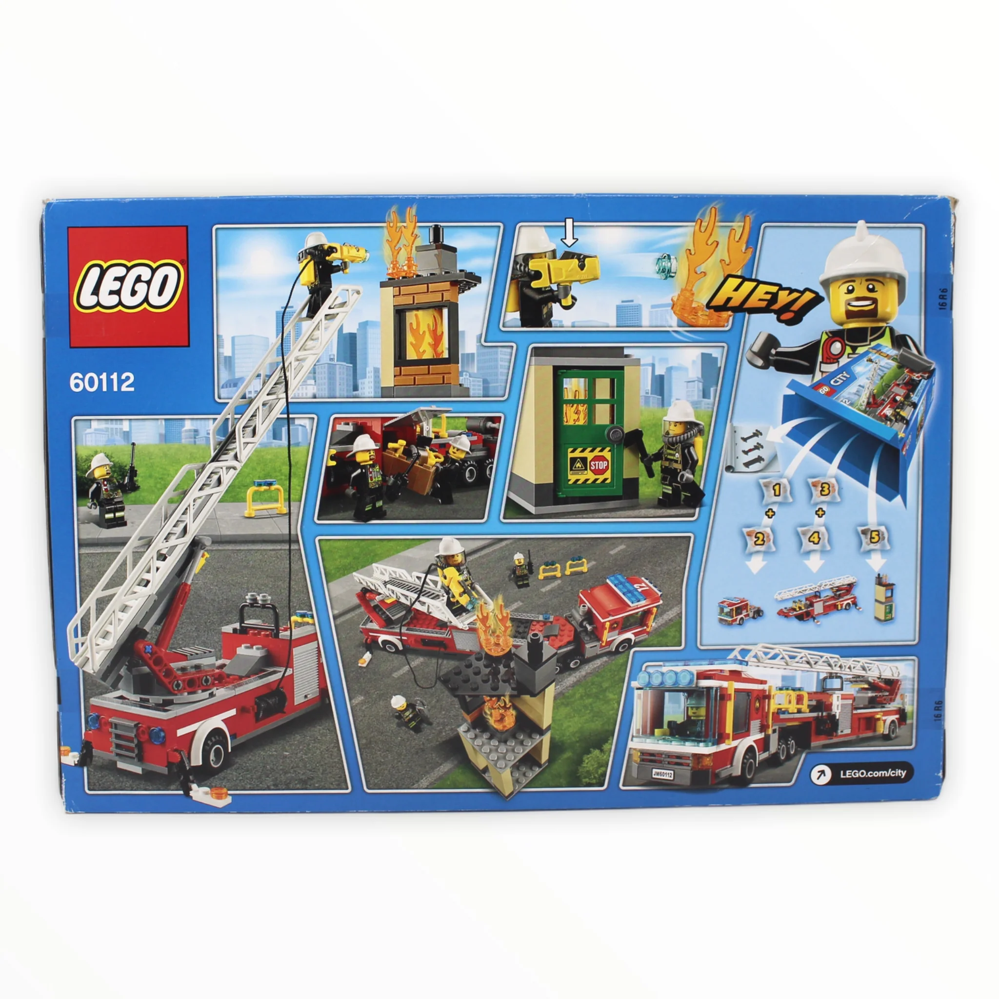 Retired Set 60112 City Fire Engine - Image 2