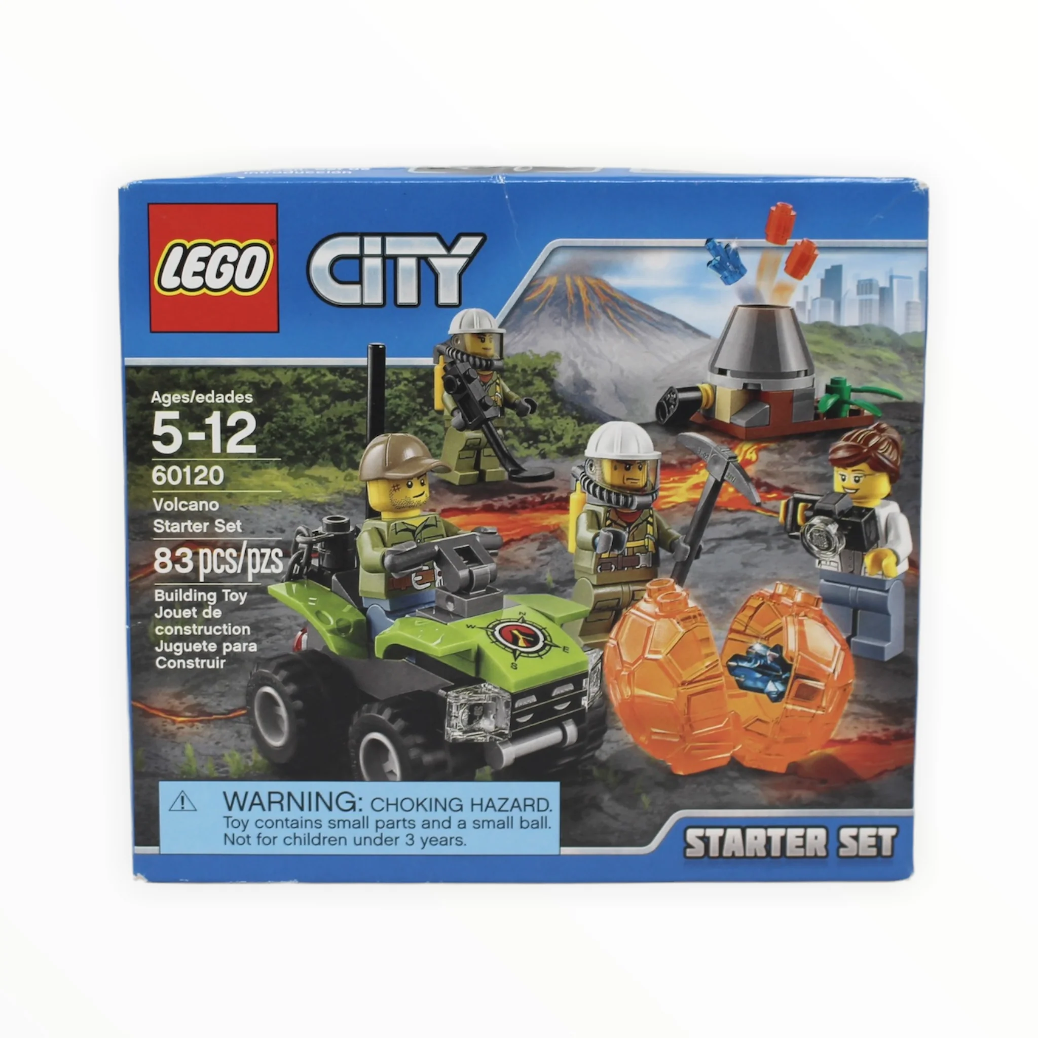 Retired Set 60120 City Volcano Starter Set