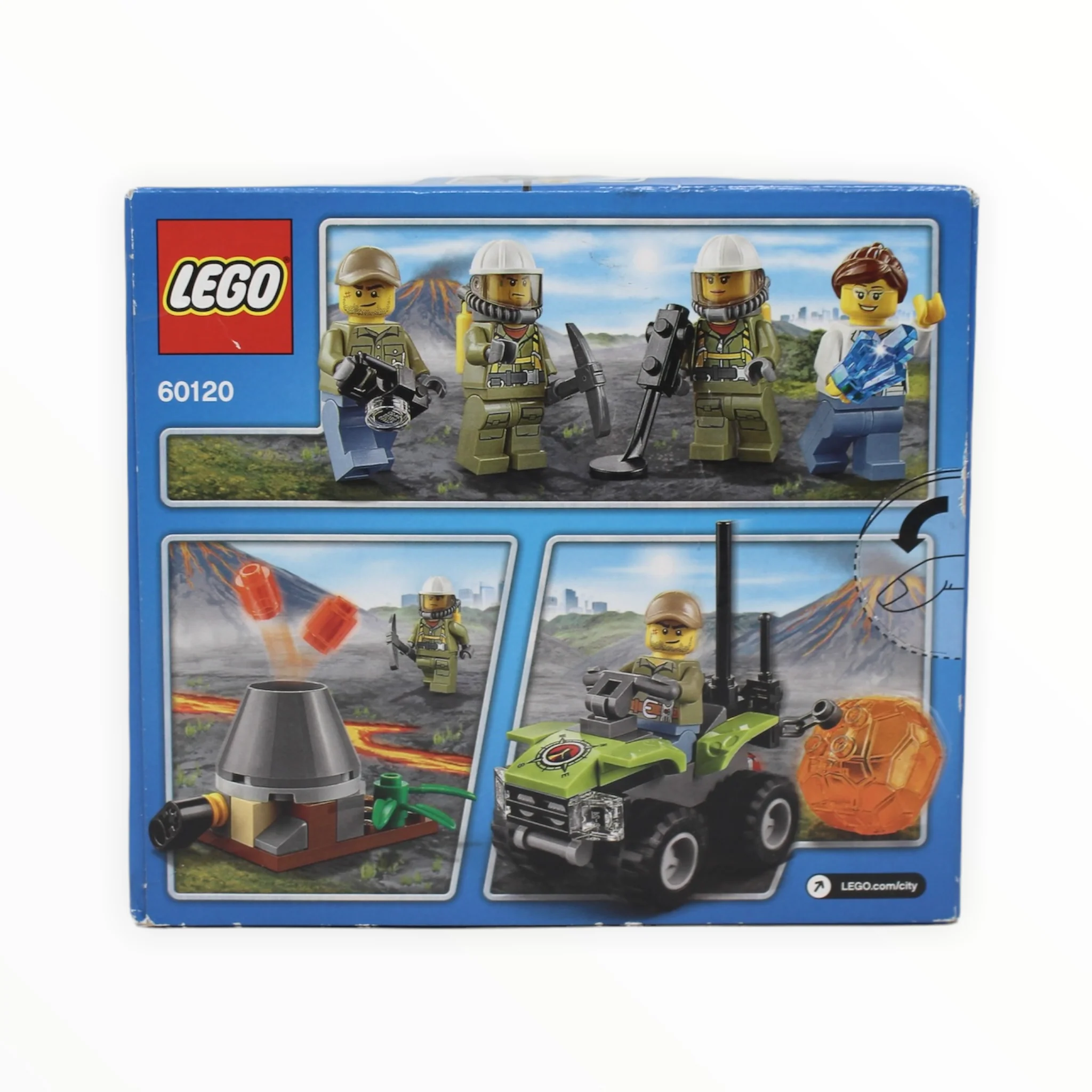 Retired Set 60120 City Volcano Starter Set - Image 2