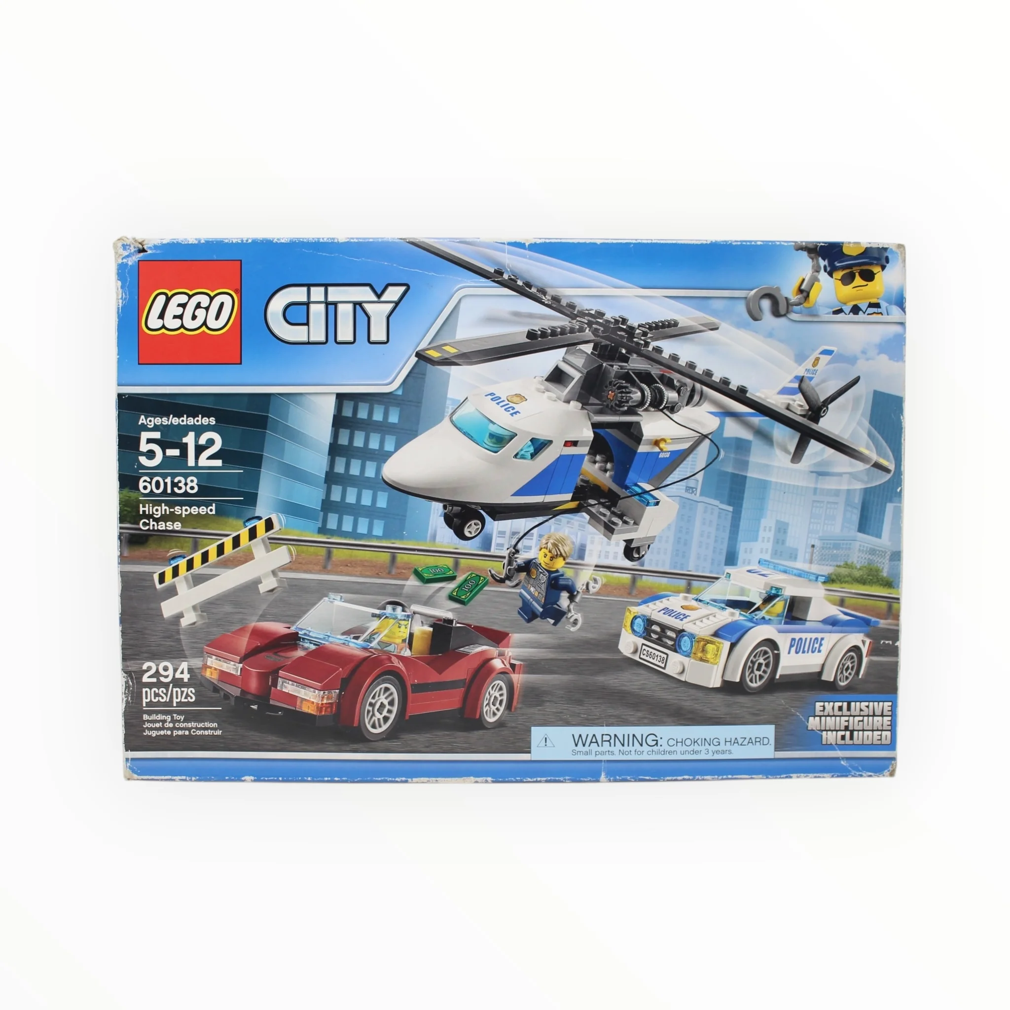 Retired Set 60138 City High-speed Chase (damaged box)
