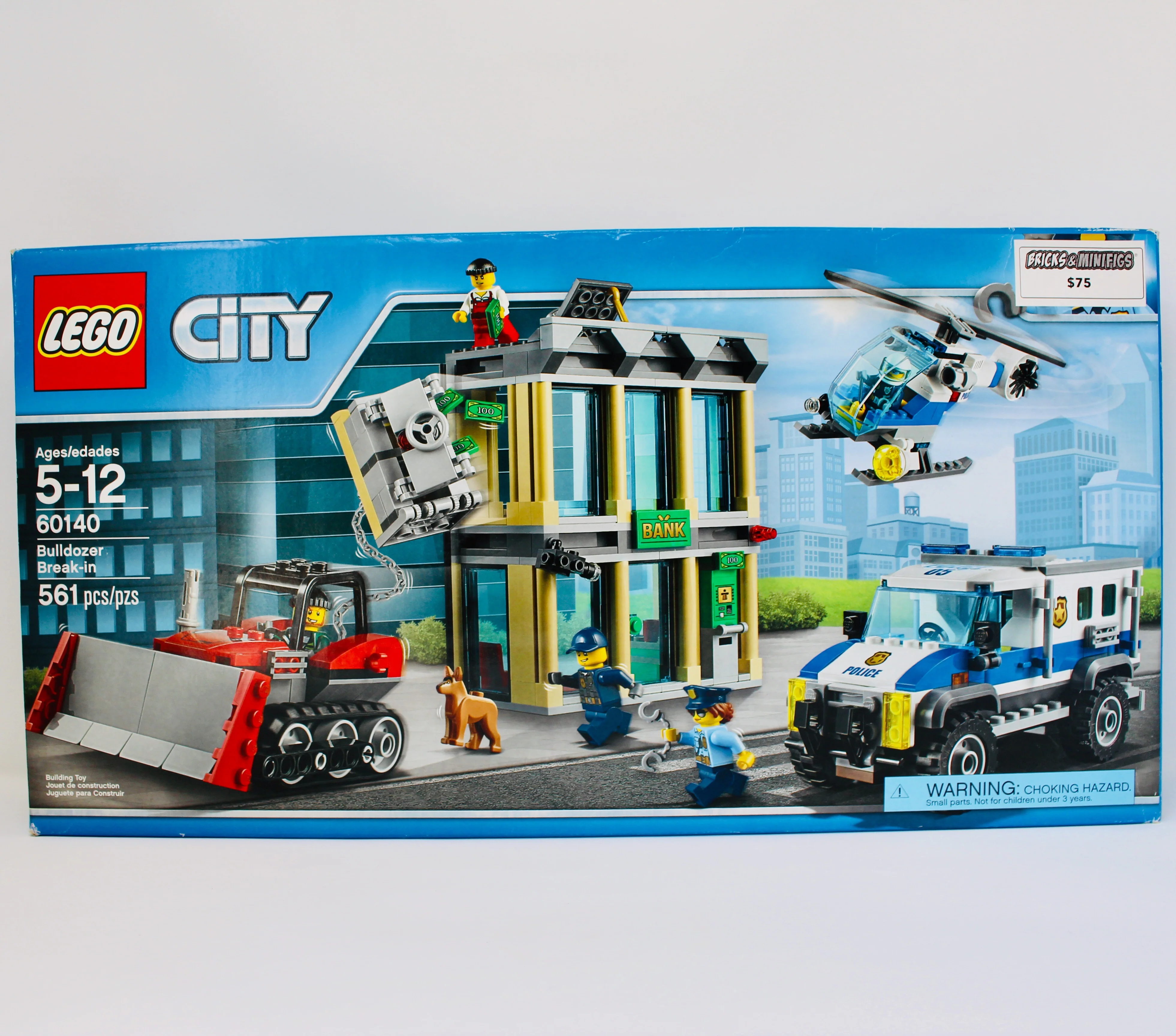 Retired Set 60140 City Bulldozer Break-In