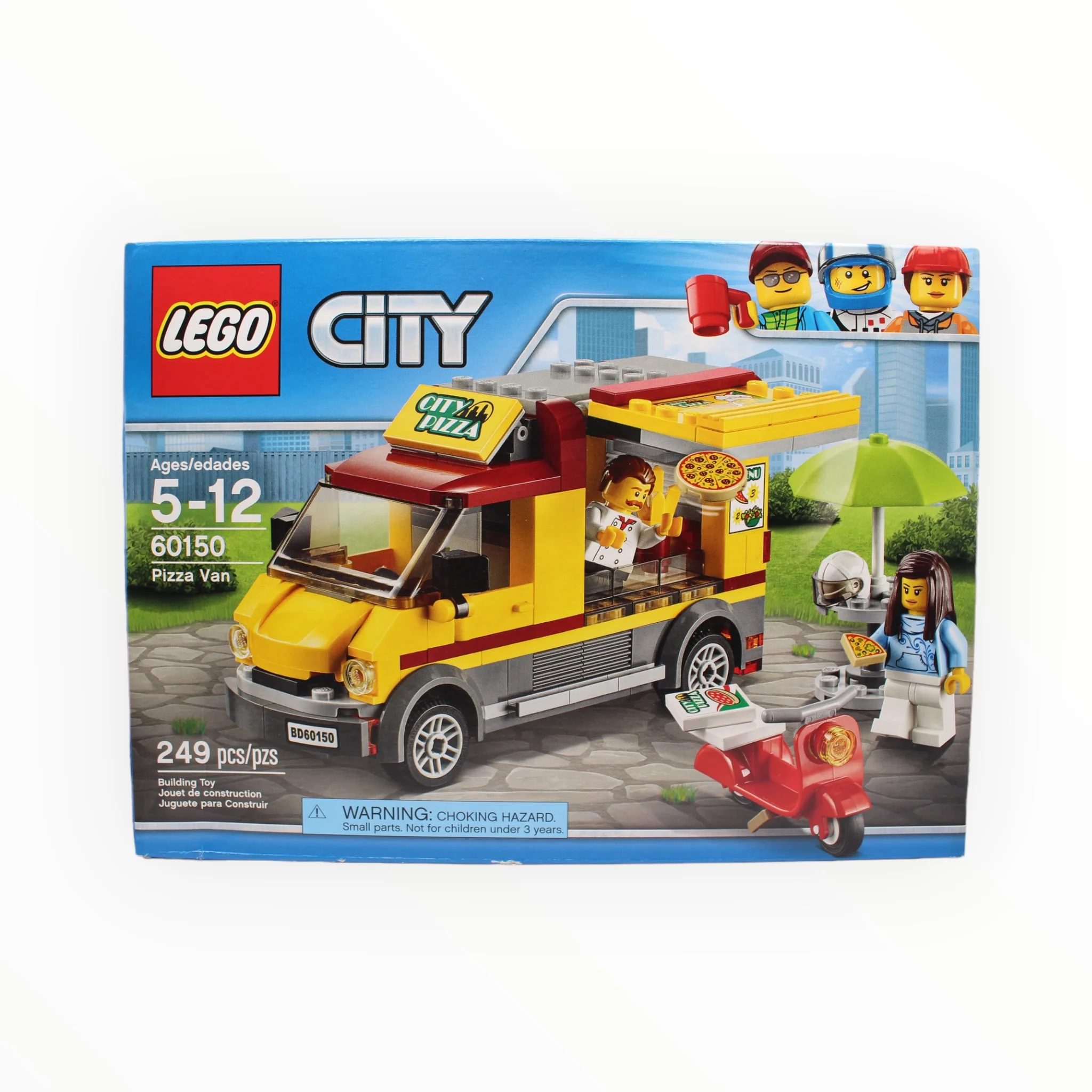 Retired Set 60150 City Pizza Van