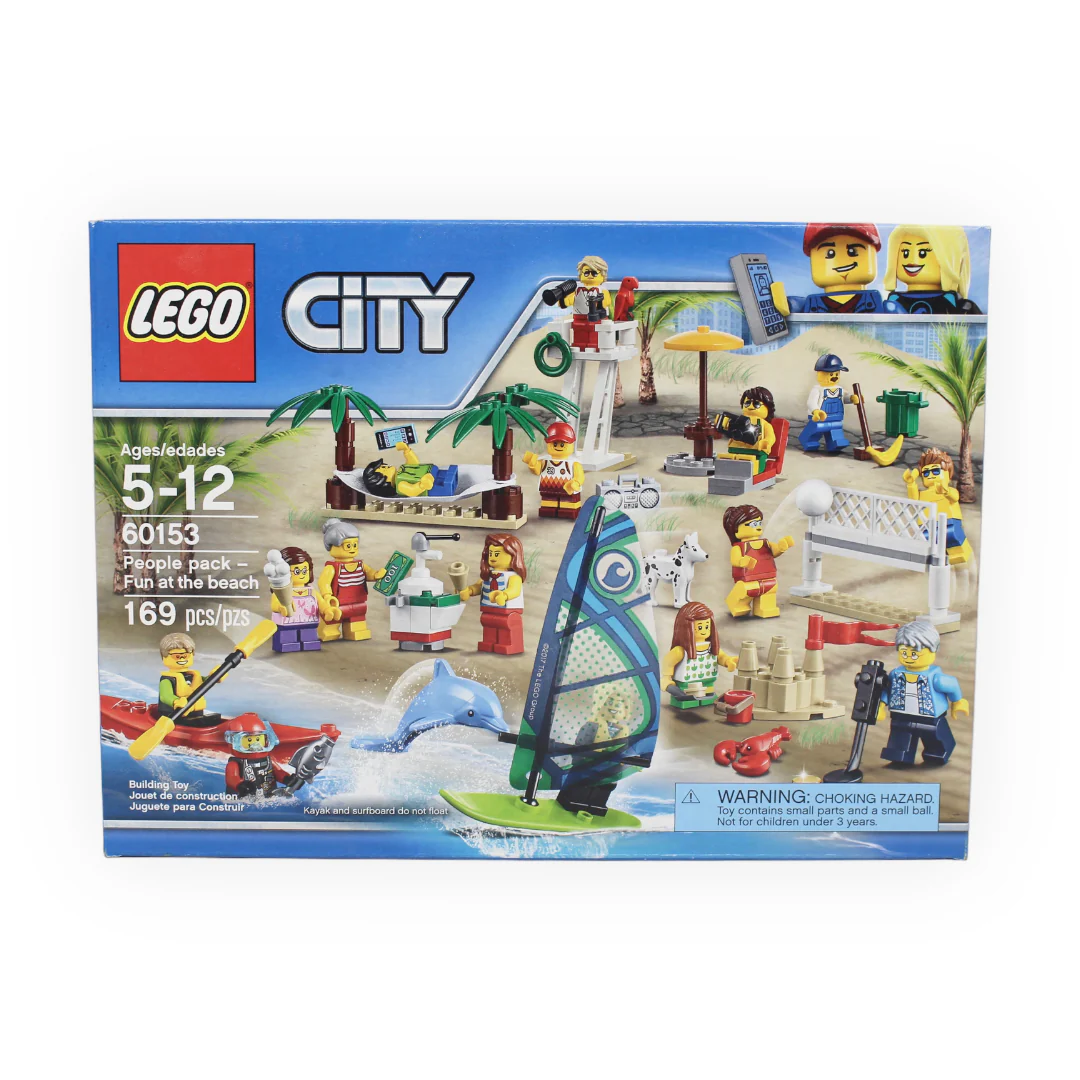 Retired Set 60153 City People pack - Fun at the beach