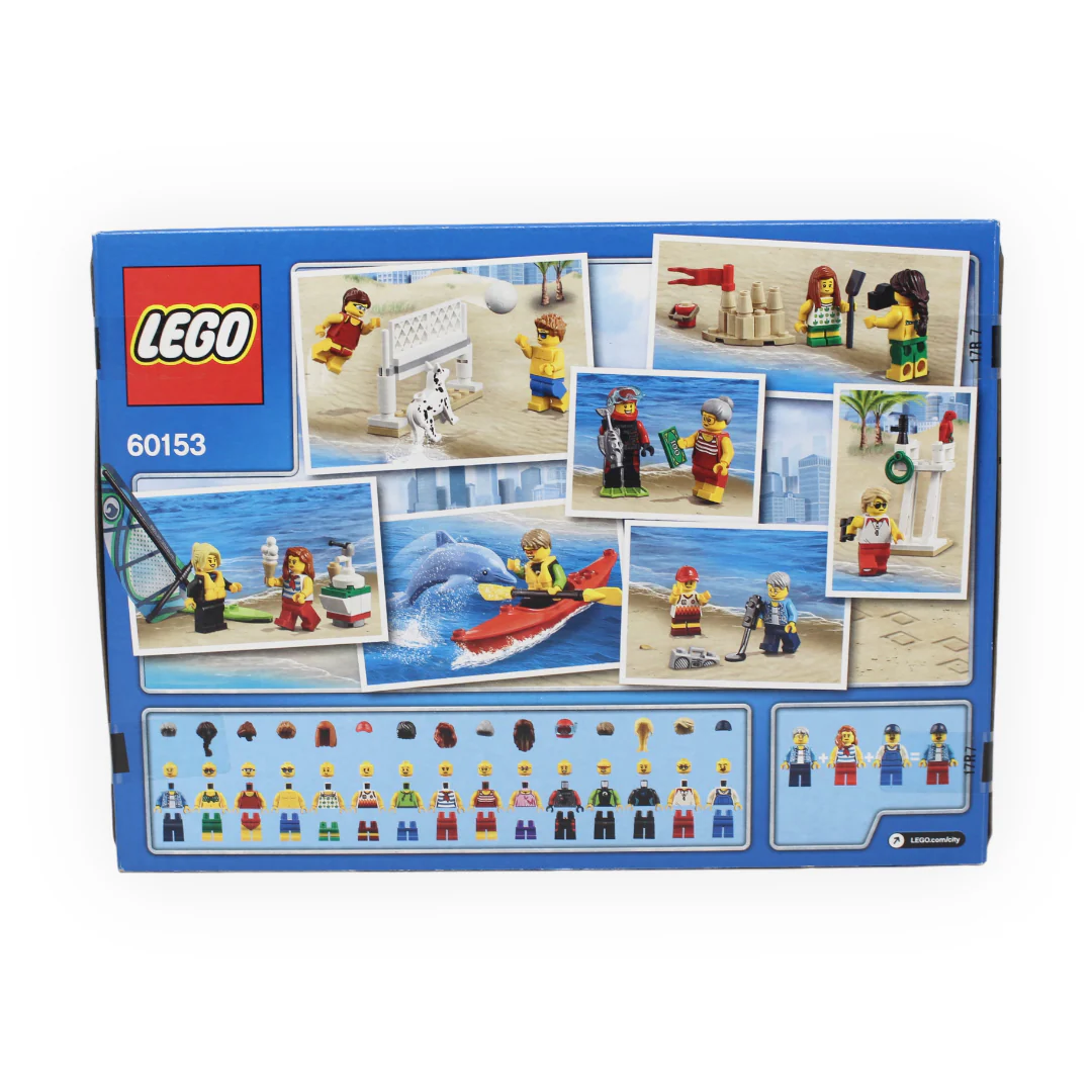 Retired Set 60153 City People pack - Fun at the beach - Image 2