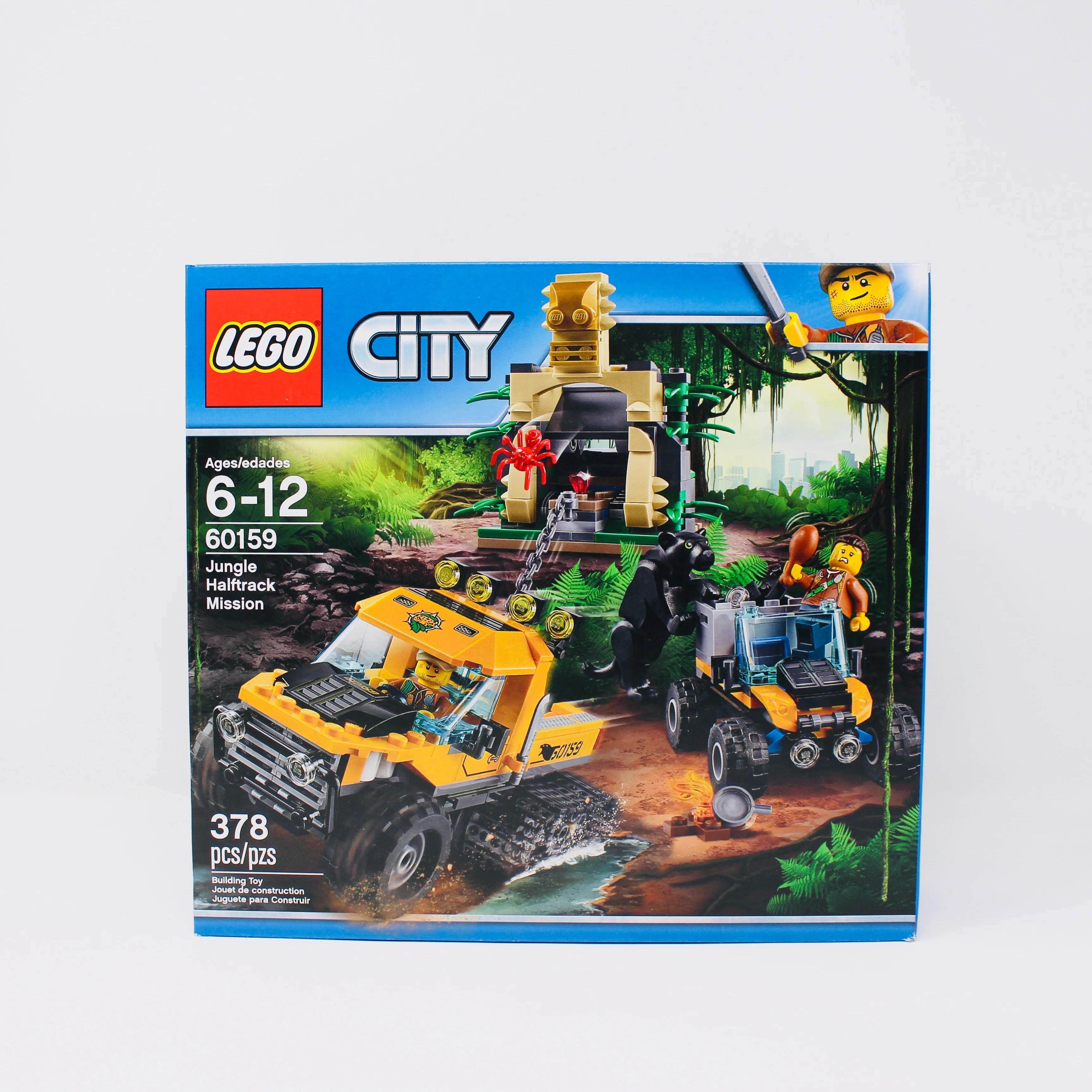 Retired Set 60159 City Jungle Halftrack Mission