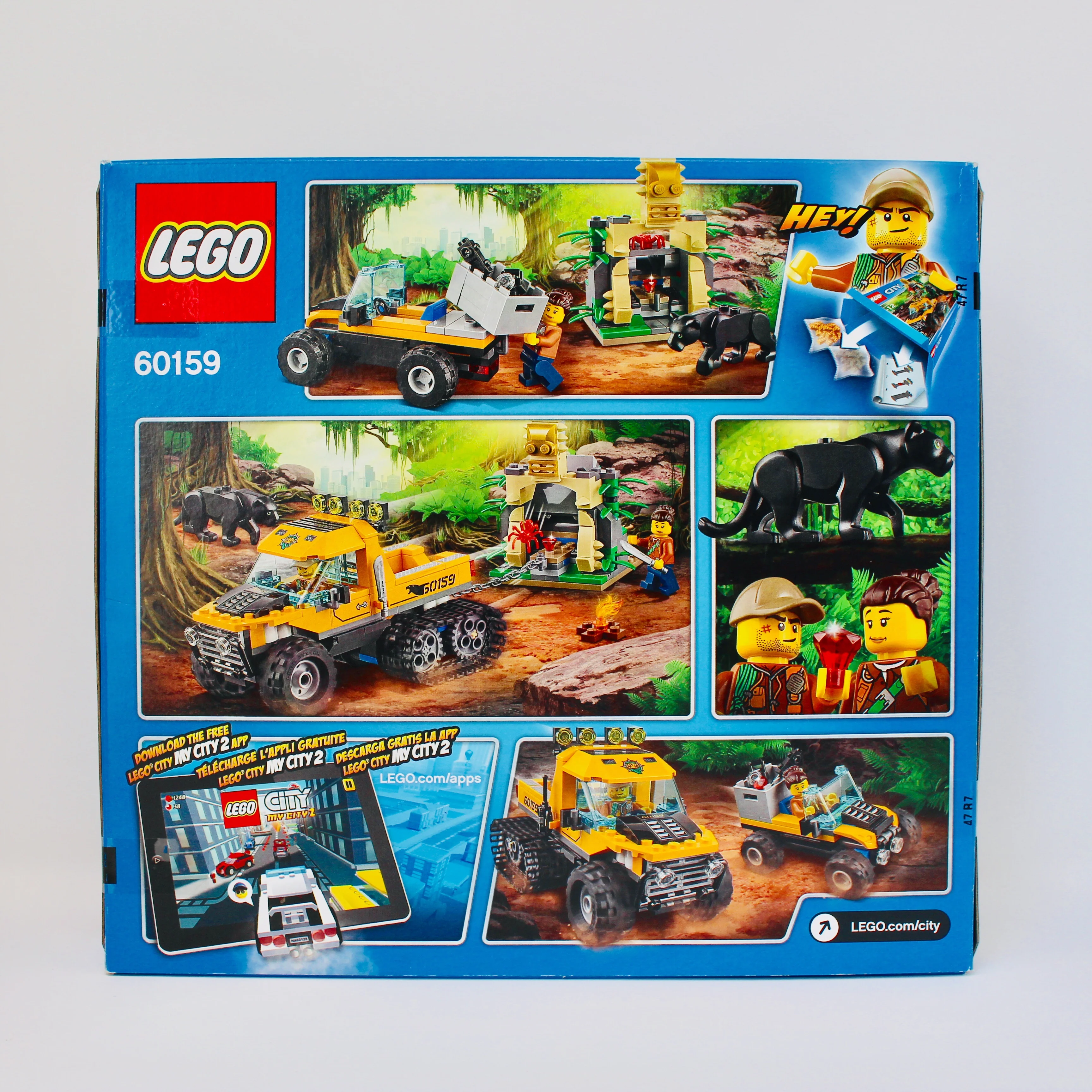 Retired Set 60159 City Jungle Halftrack Mission - Image 2