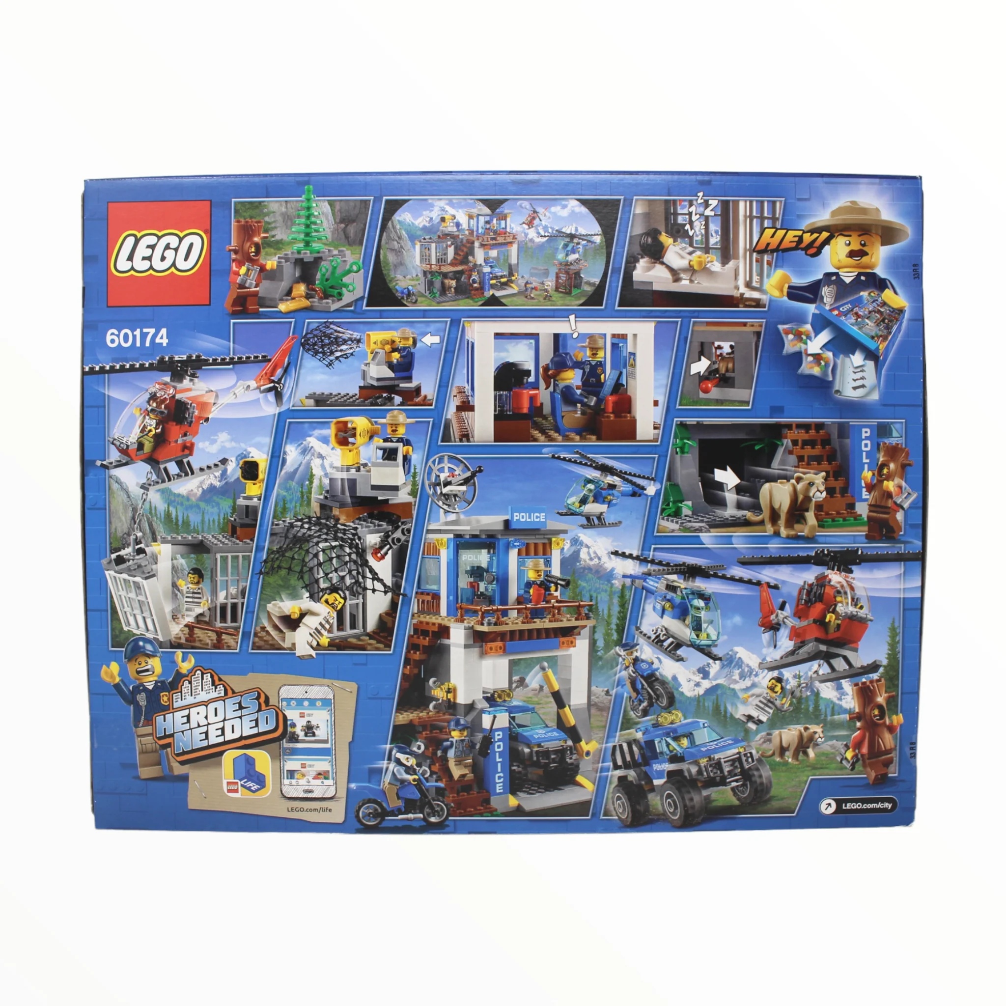 Retired Set 60174 City Mountain Police Headquarters - Image 2