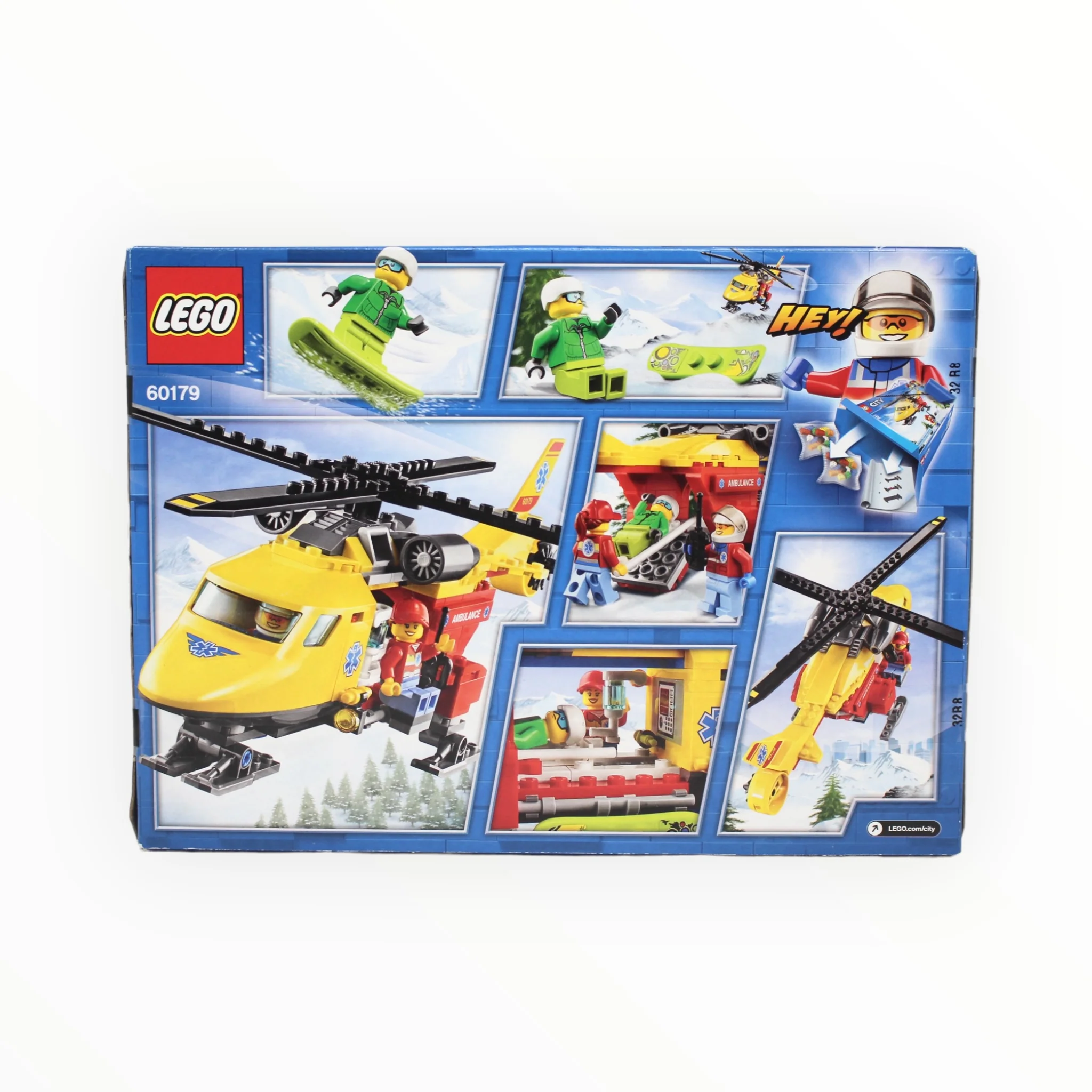 Retired Set 60179 City Ambulance Helicopter - Image 2