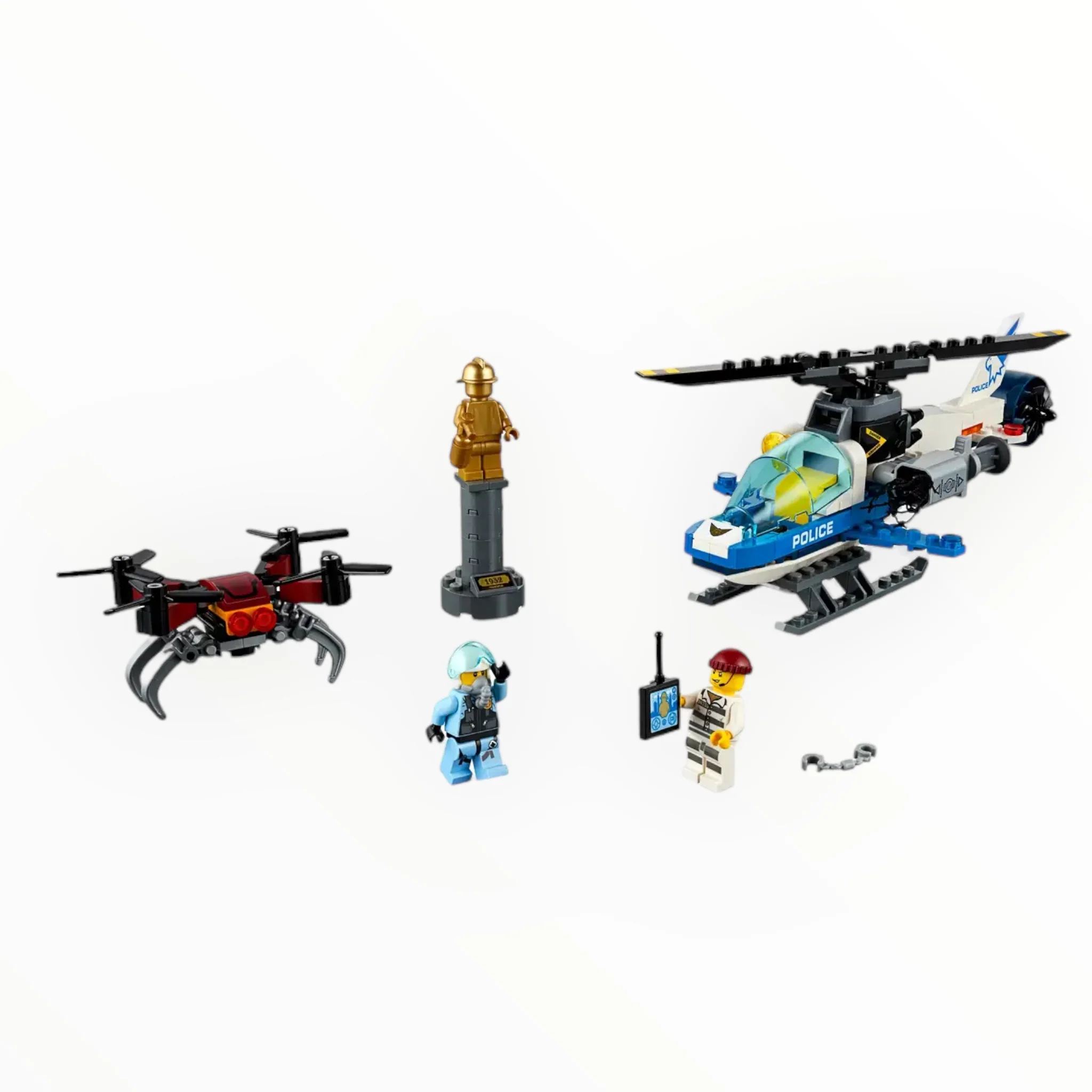Retired Set 60207 City Sky Police Drone Chase - Image 3