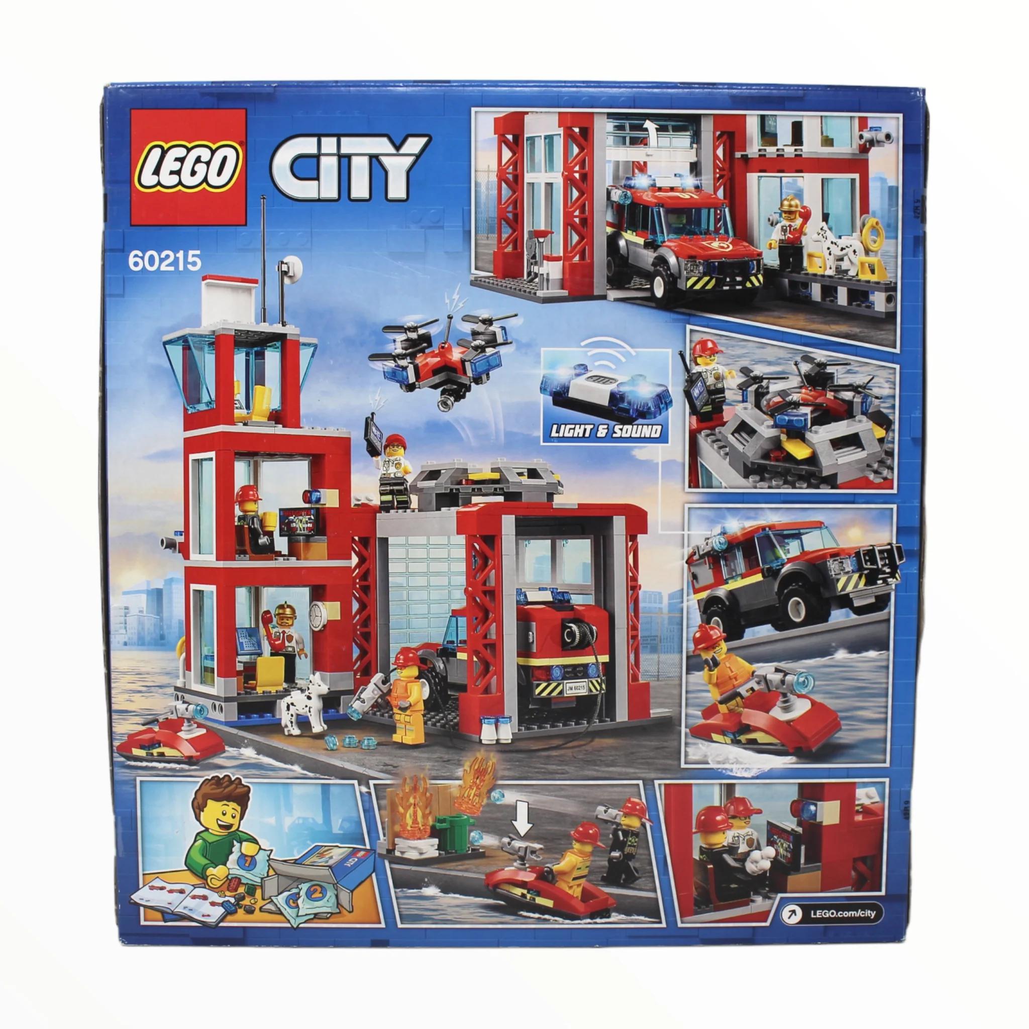 Retired Set 60215 City Fire Station (2019) - Image 2