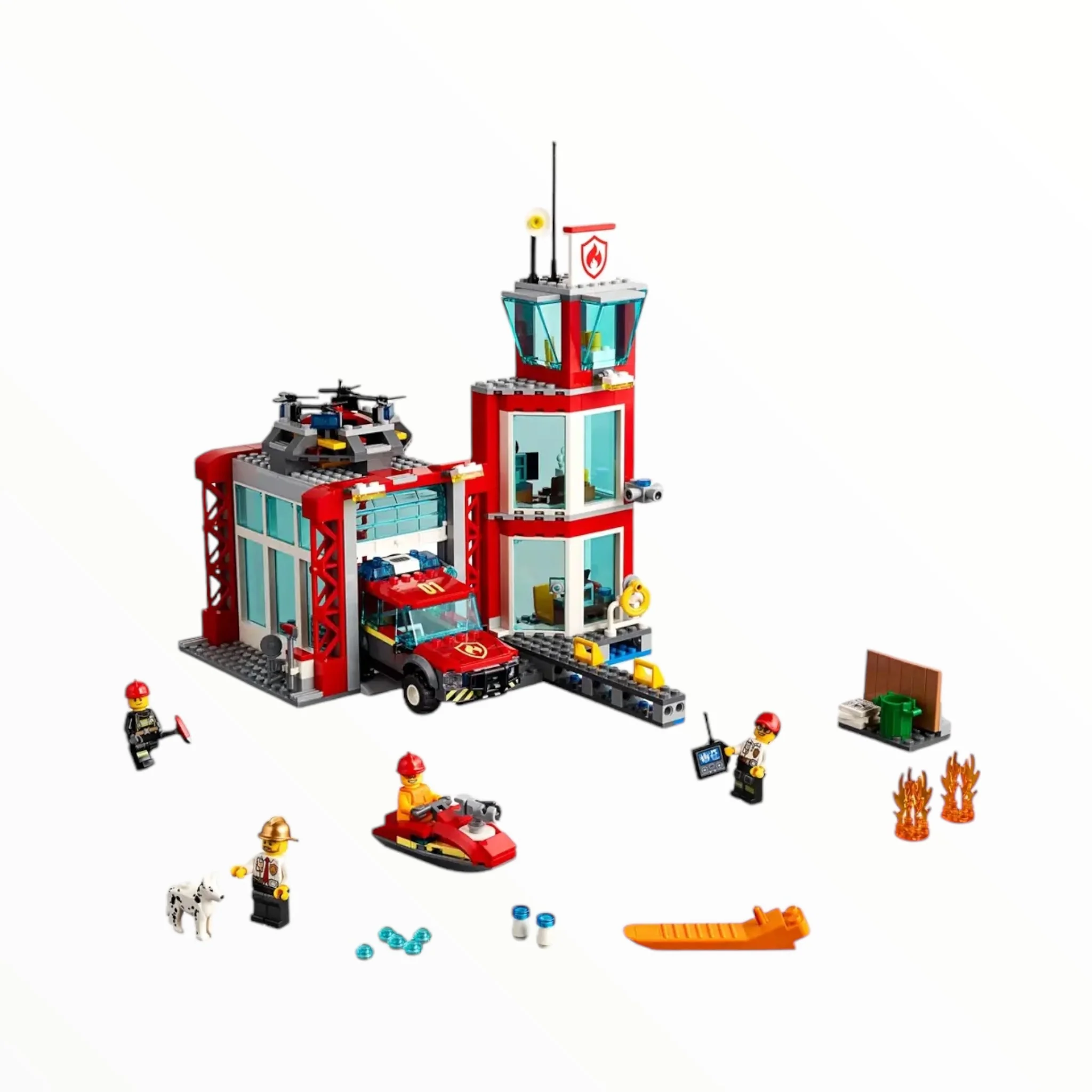 Retired Set 60215 City Fire Station (2019) - Image 3