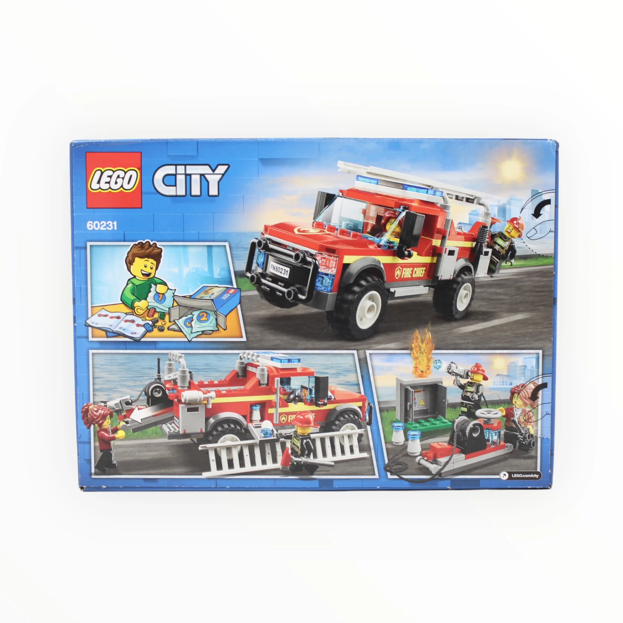 Retired Set 60231 City Fire Chief Response Truck - Image 2