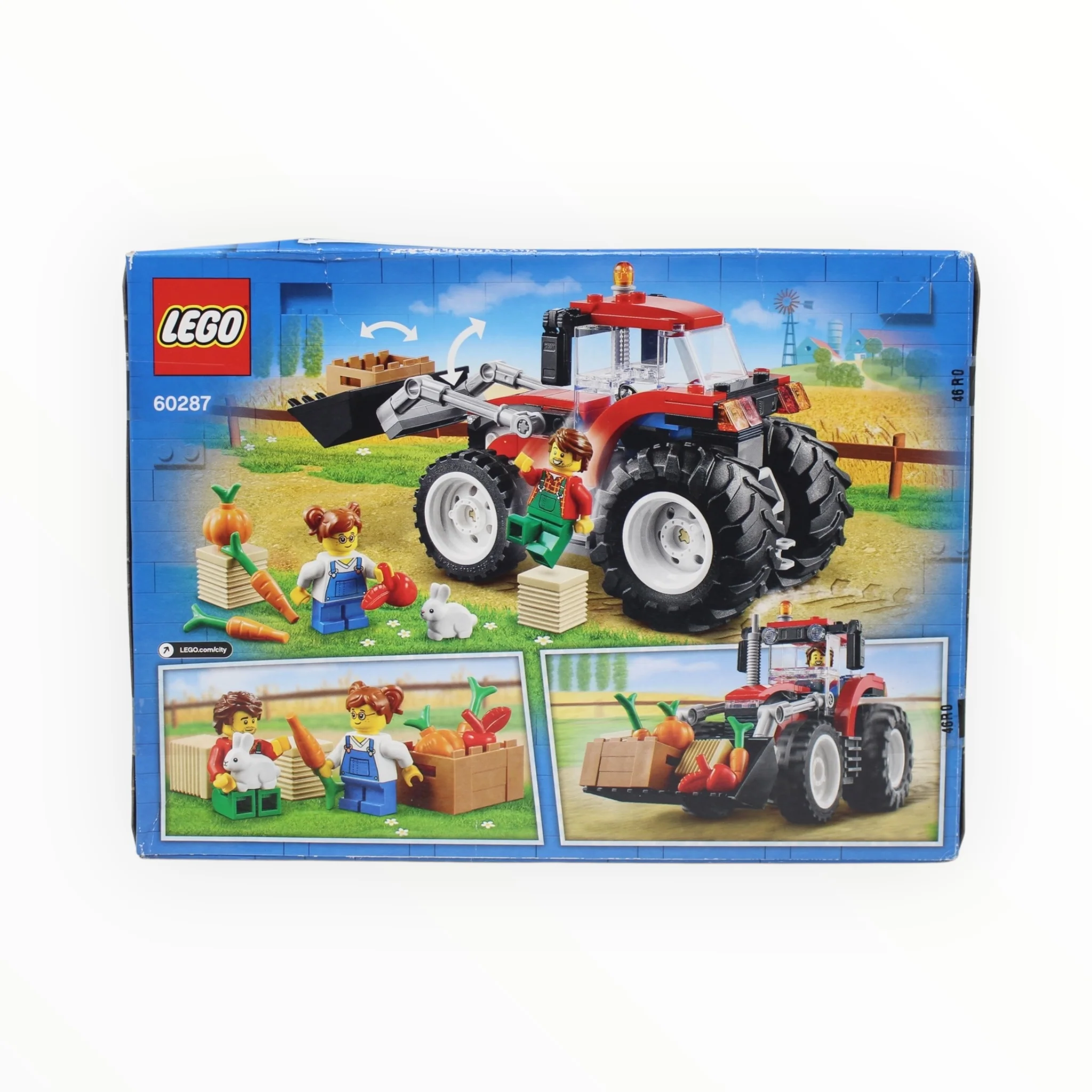 Retired Set 60287 City Tractor (damaged box) - Image 2