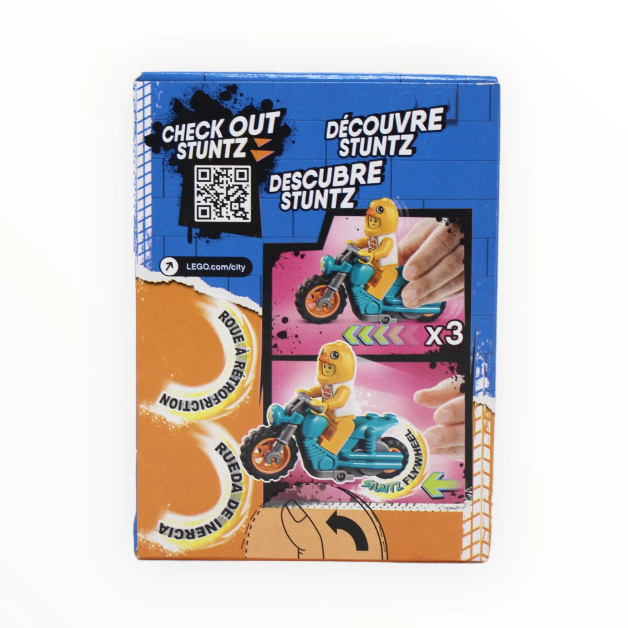 Retired Set 60310 City Chicken Stunt Bike - Image 2