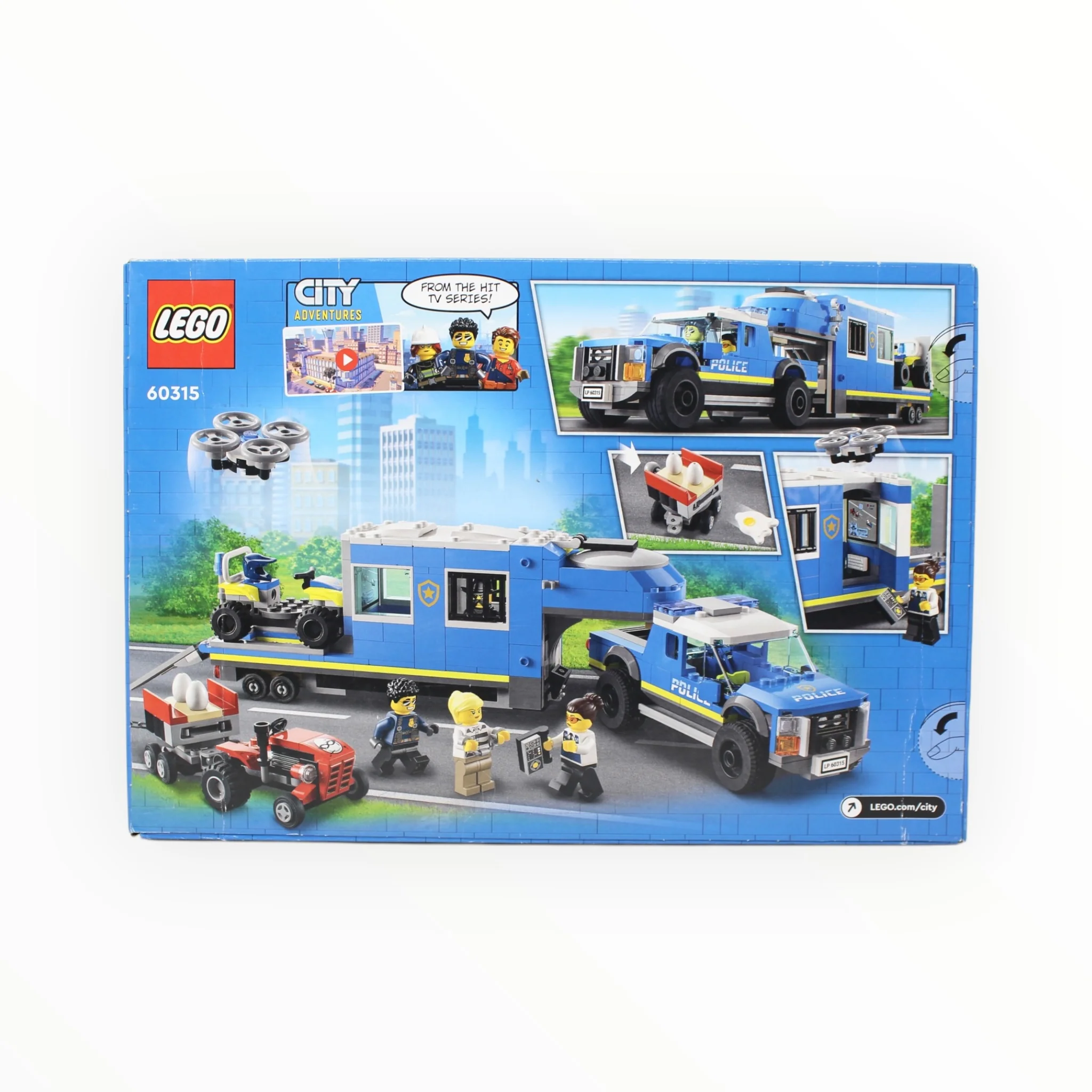Retired Set 60315 City Police Mobile Command Truck (damaged box) - Image 2