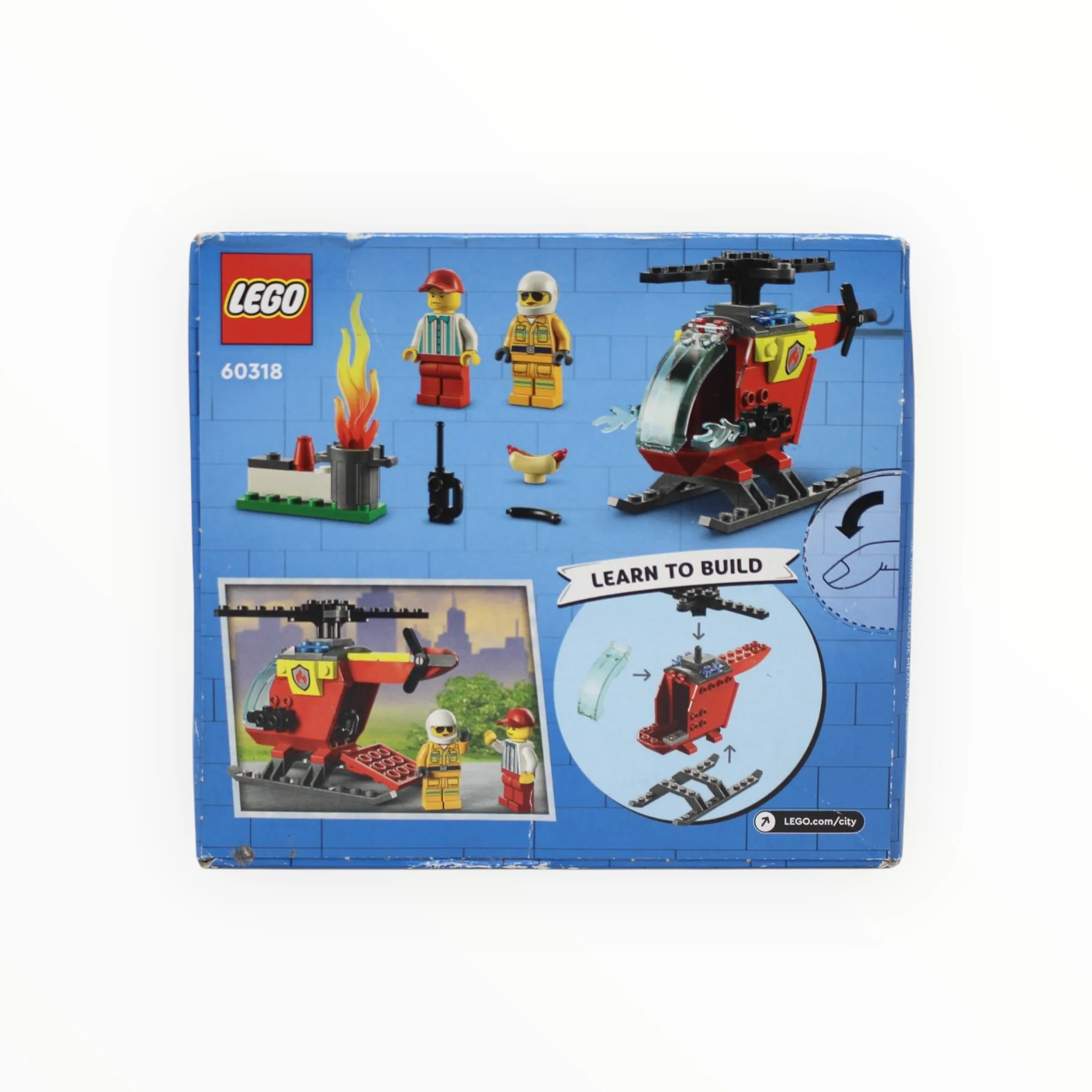 Retired Set 60318 City Fire Helicopter (some box damage) - Image 2