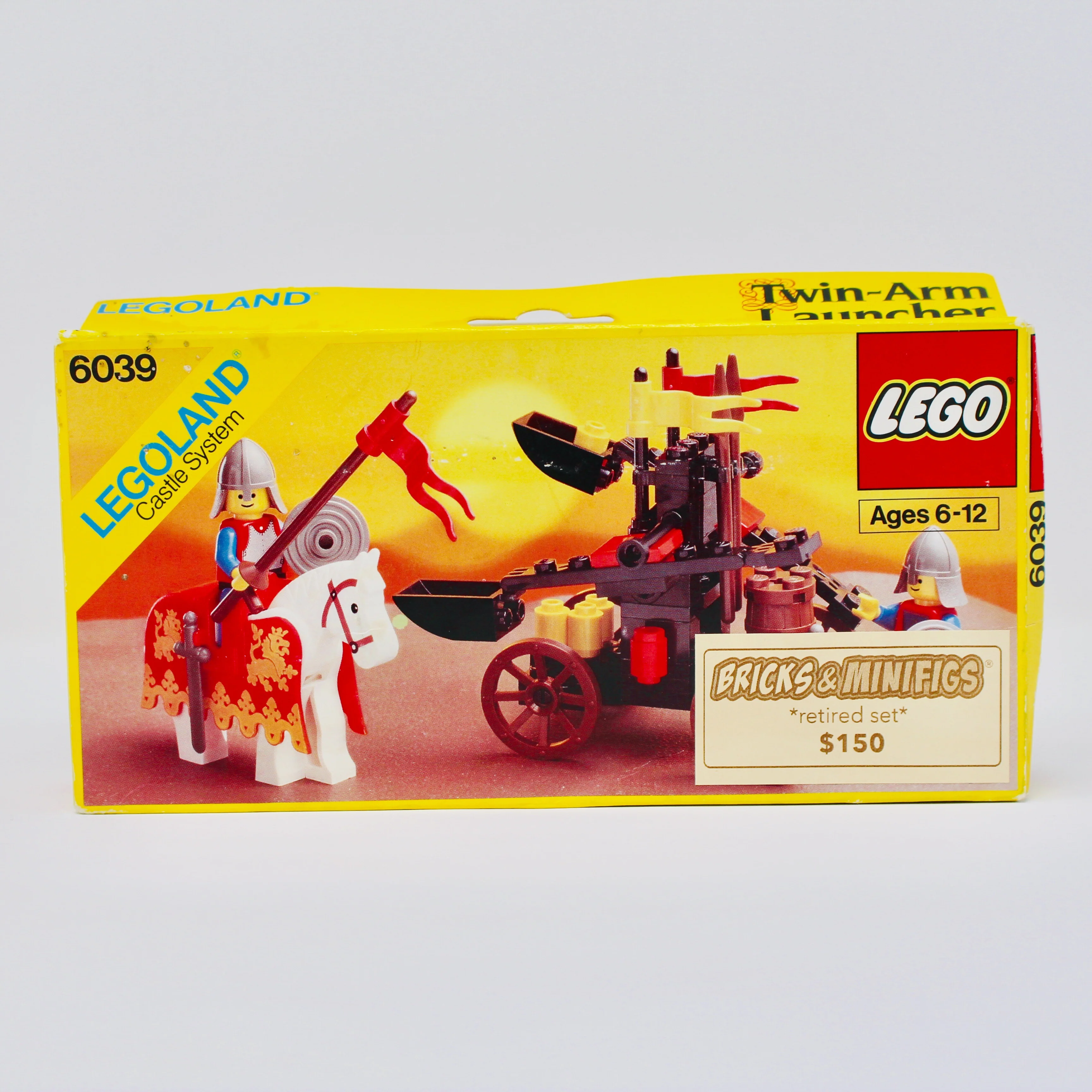 Retired Set 6039 Castle Twin Arm Launcher