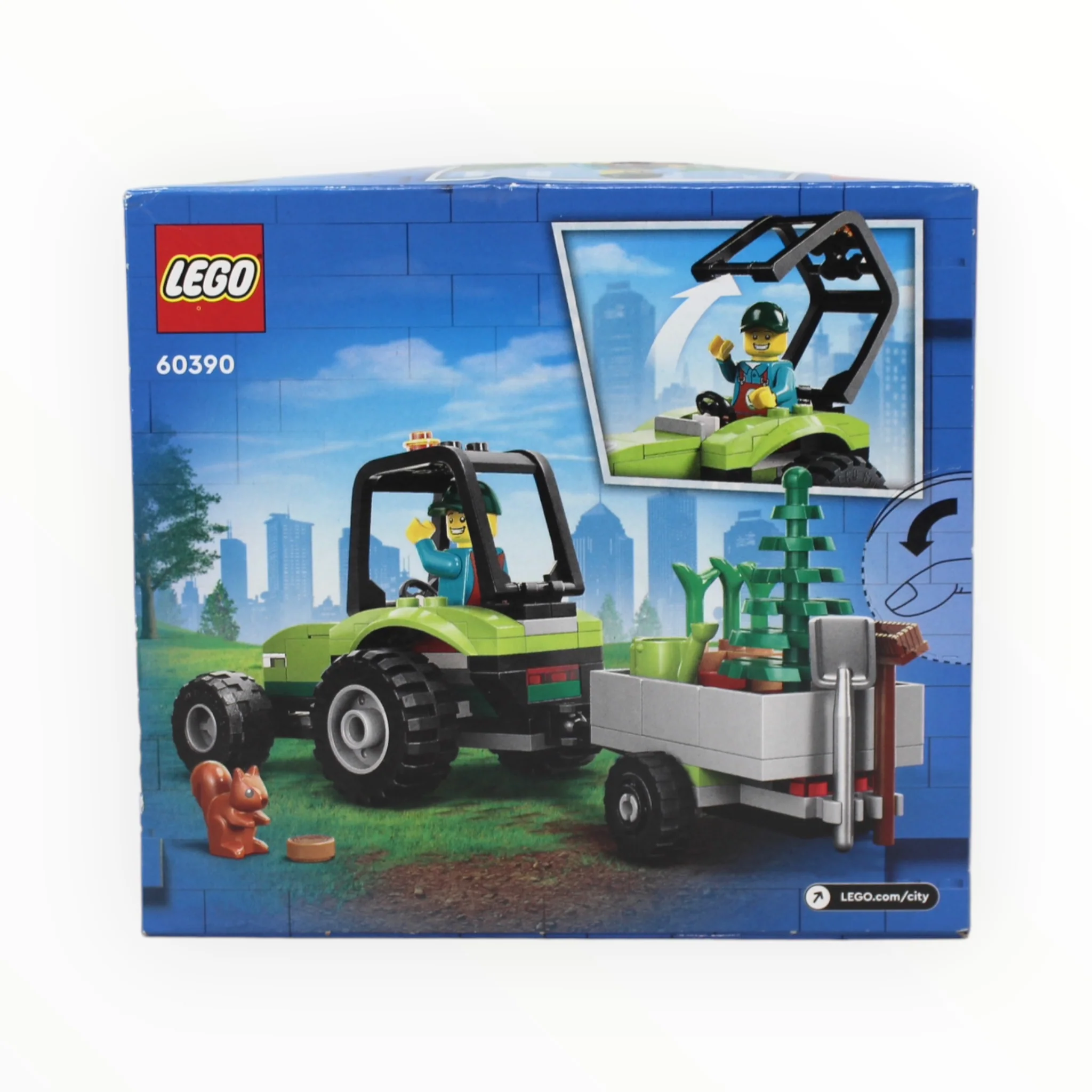 Retired Set 60390 City Park Tractor - Image 2