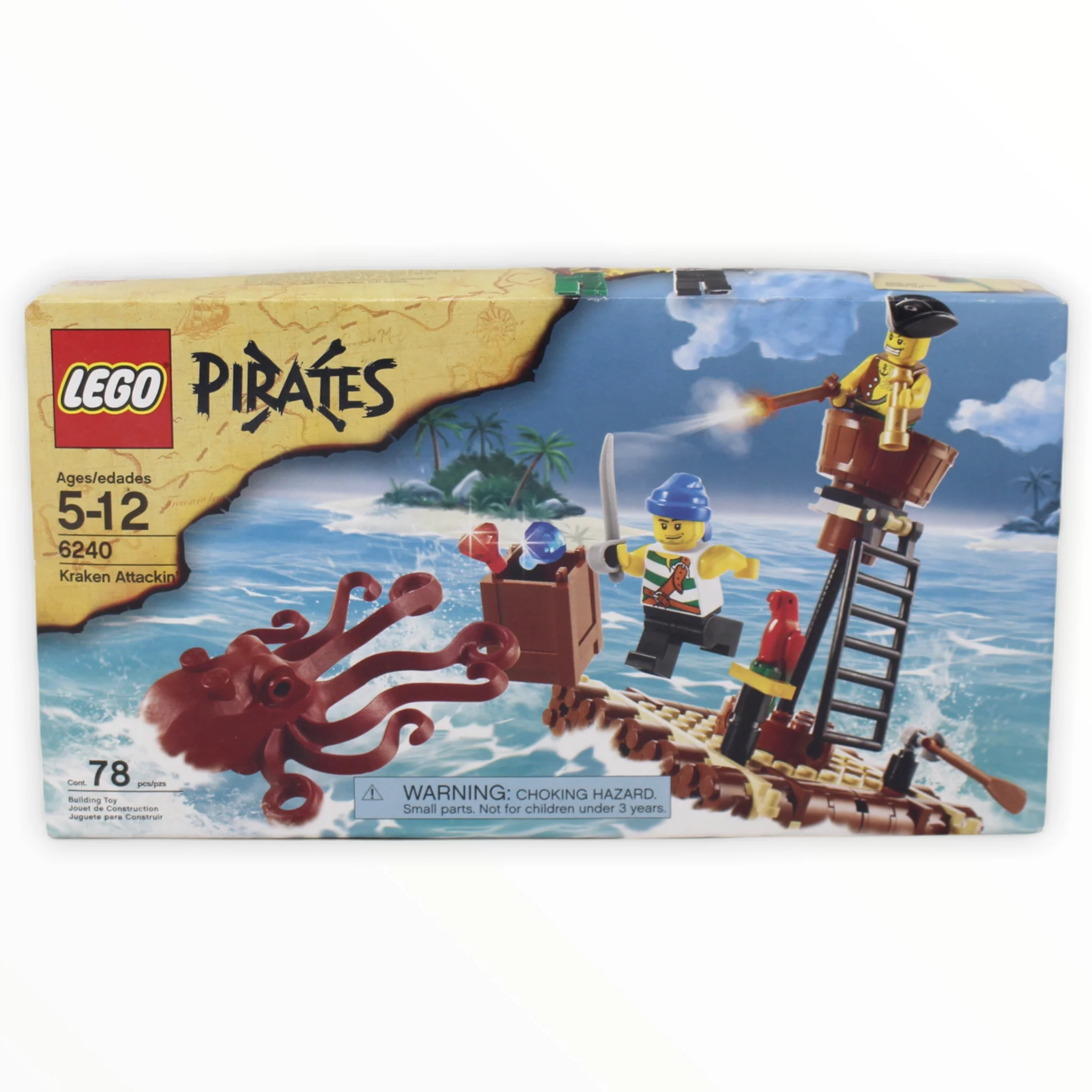 Retired Set 6240 Pirates Kraken Attackin