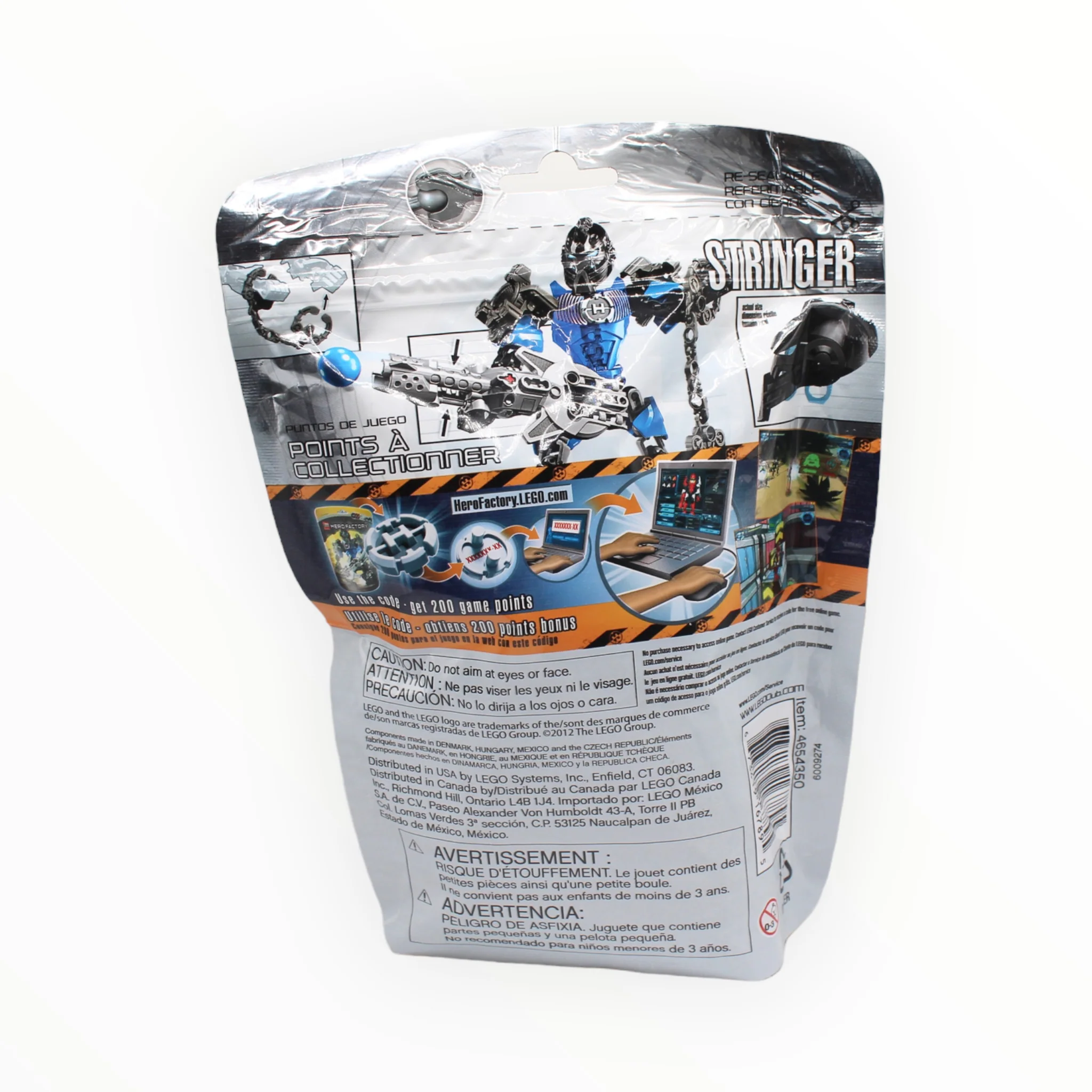 Retired Set 6282 HERO Factory Stringer - Image 2