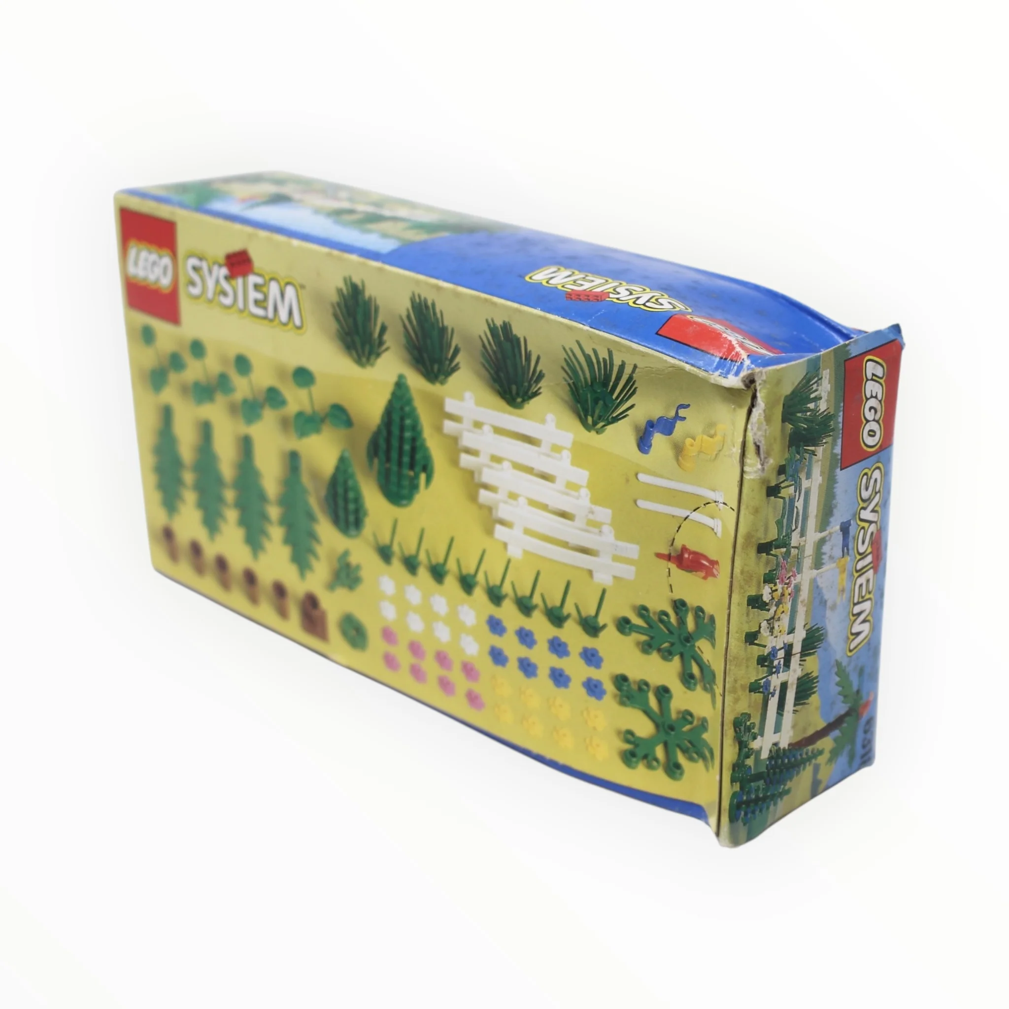 Retired Set 6318 System Flowers, Trees, and Fences (damaged box) - Image 3