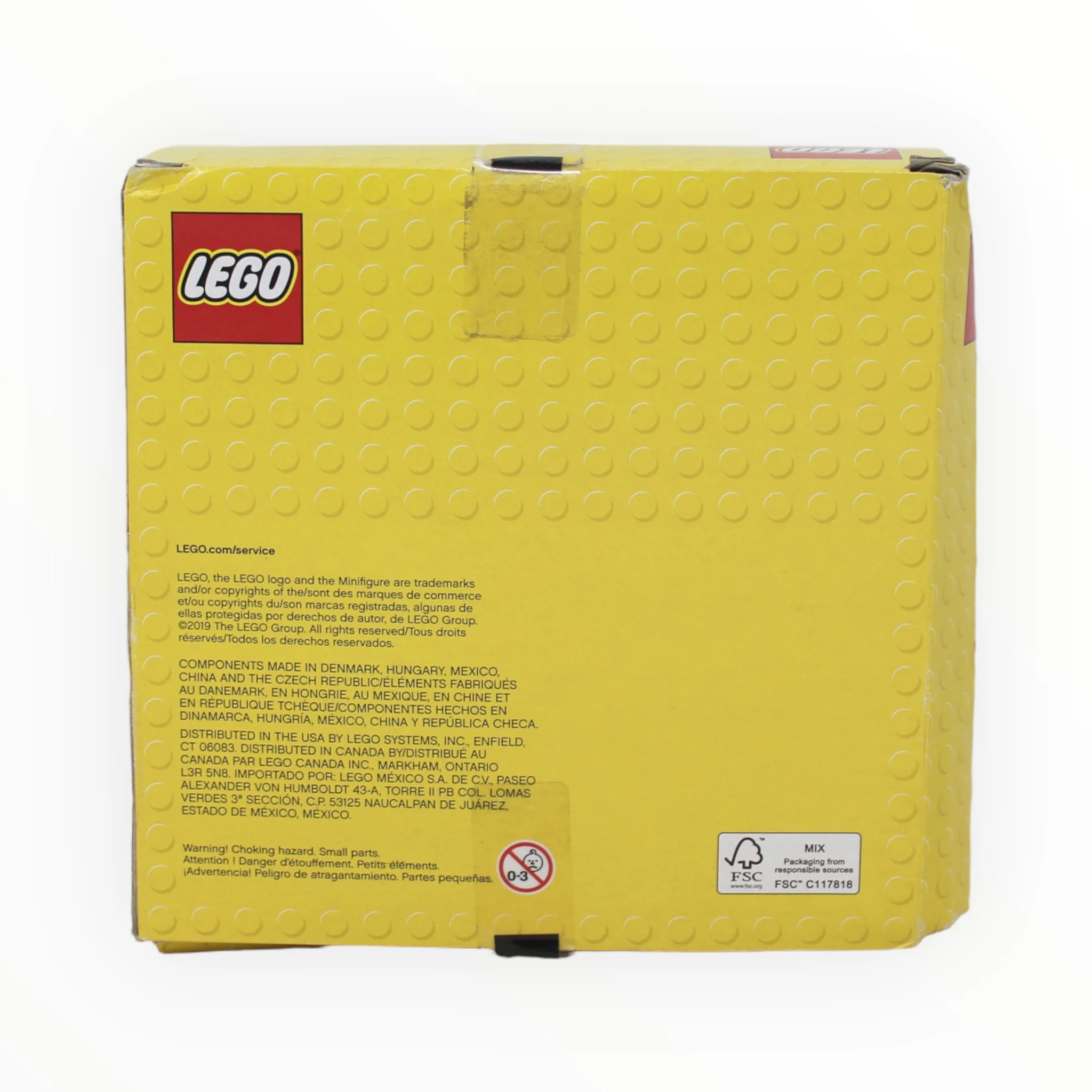 Retired Set 6360297 LEGO Buildable 2 x 4 Dark Turquoise Brick (damaged box) - Image 2