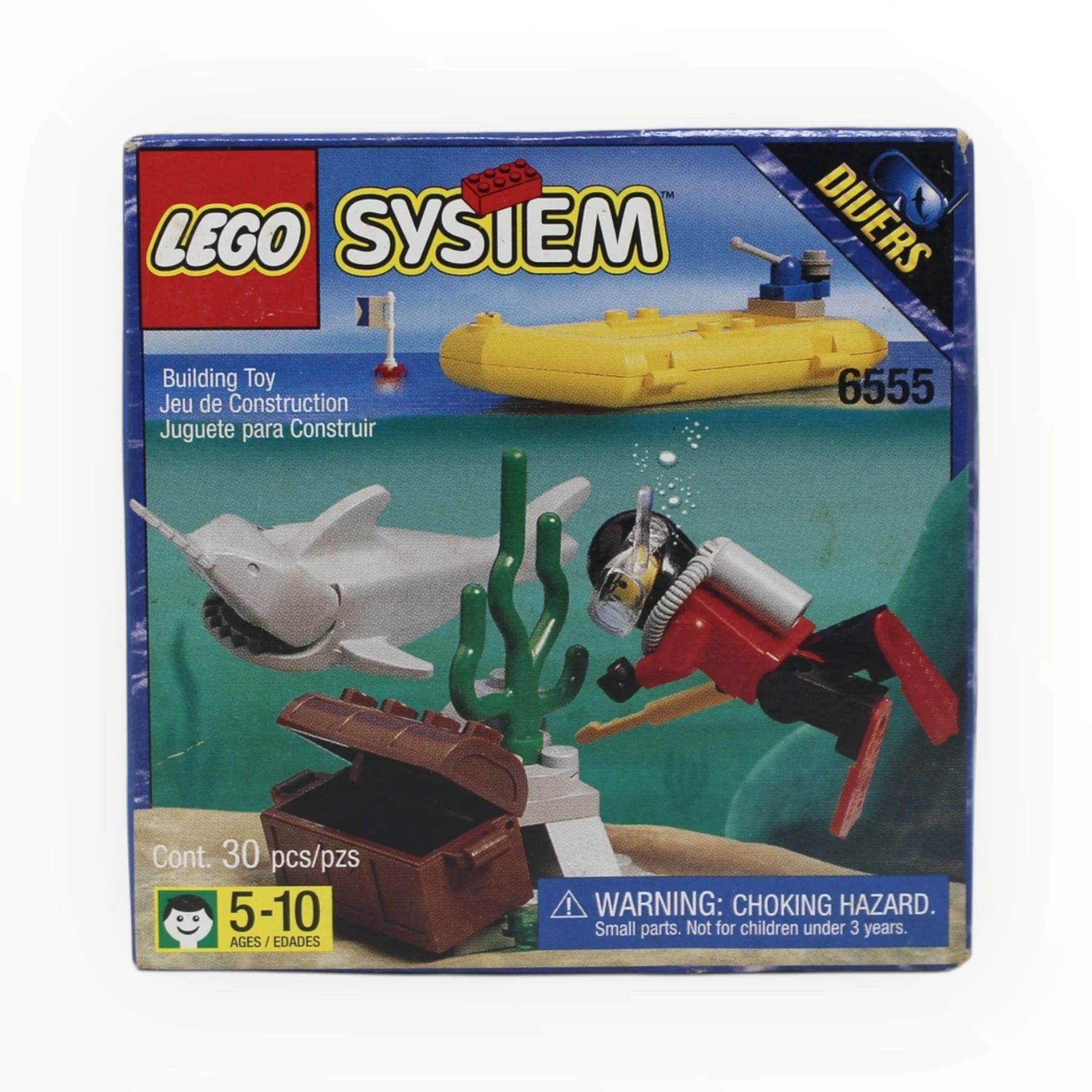 Retired Set 6555 Divers Sea Hunter