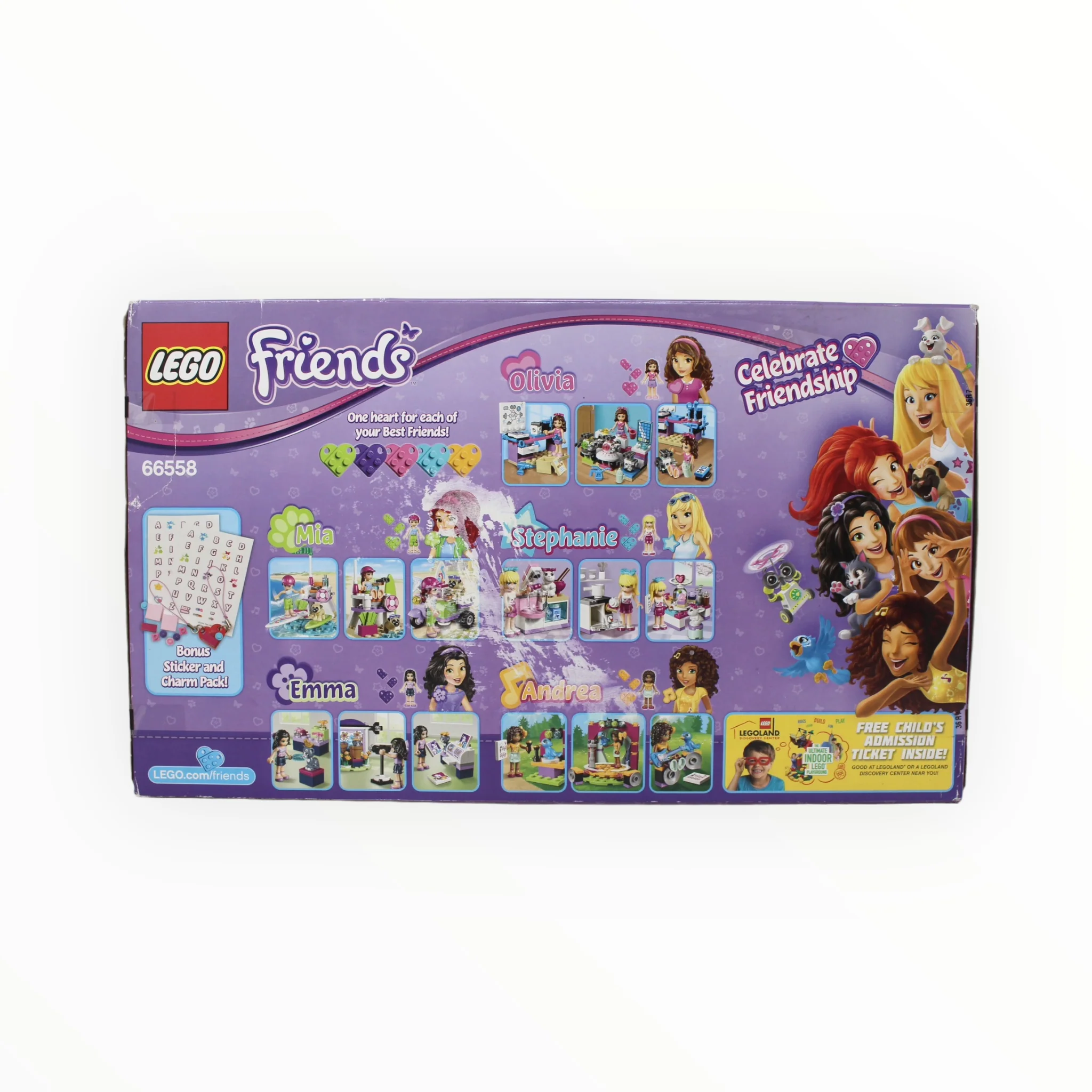 Retired Set 66558 Friends Super Pack 5 in 1 (41305, 41306, 41307, 41308, 41309) - Image 2