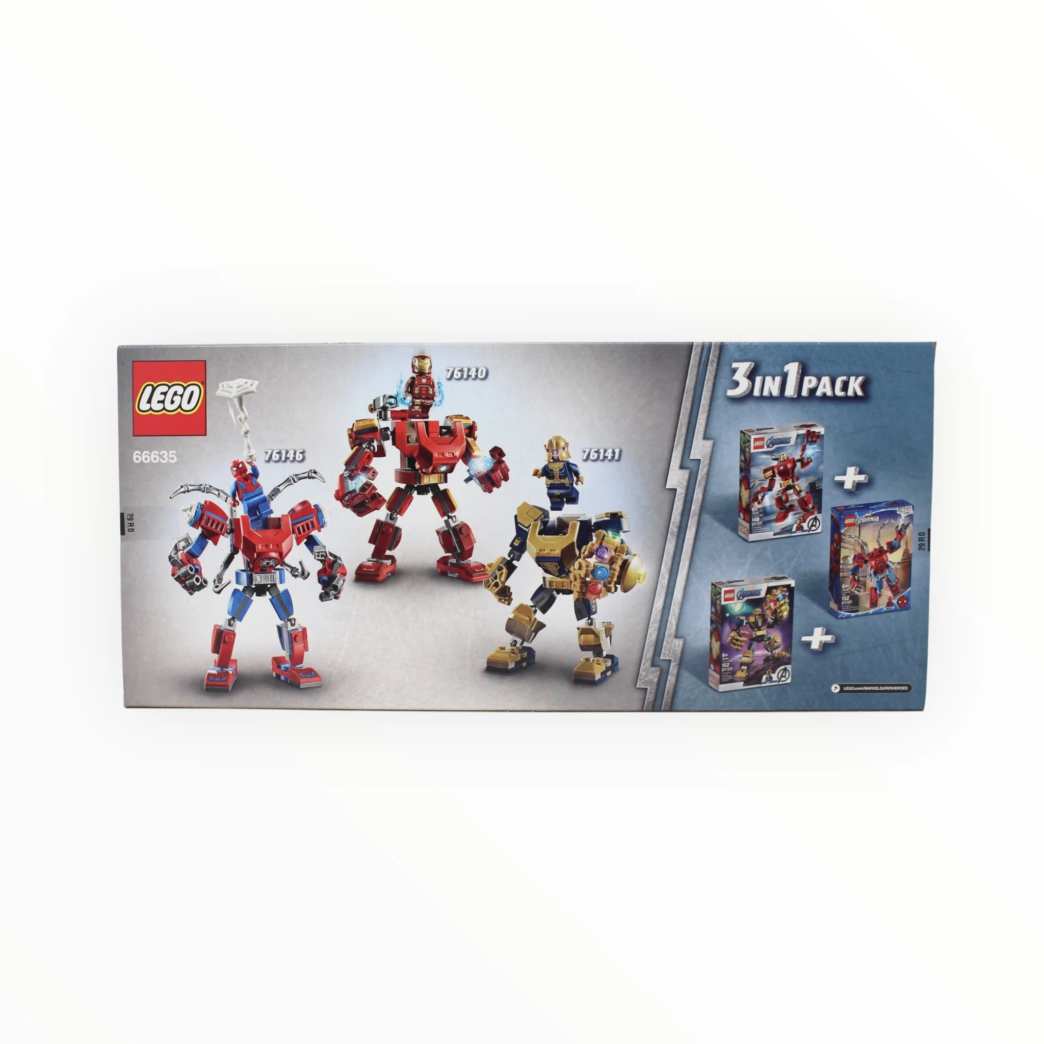 Retired Set 66635 Marvel Super mech pack (Set # 76140, 76141, 76146) - Image 2