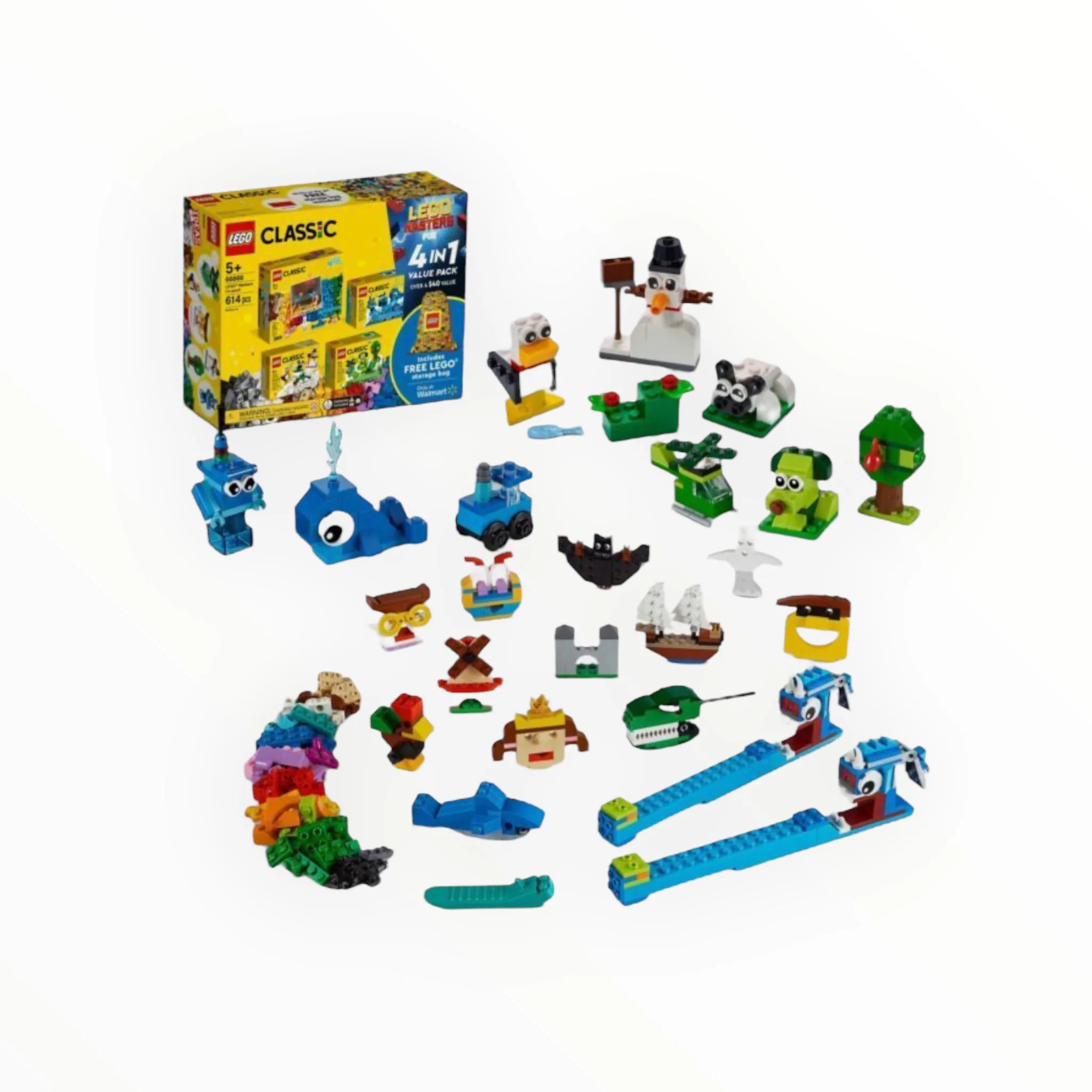 Retired Set 66666 Classic LEGO Masters Co-pack (sets 11006, 11007, 11009, 11012) - Image 3