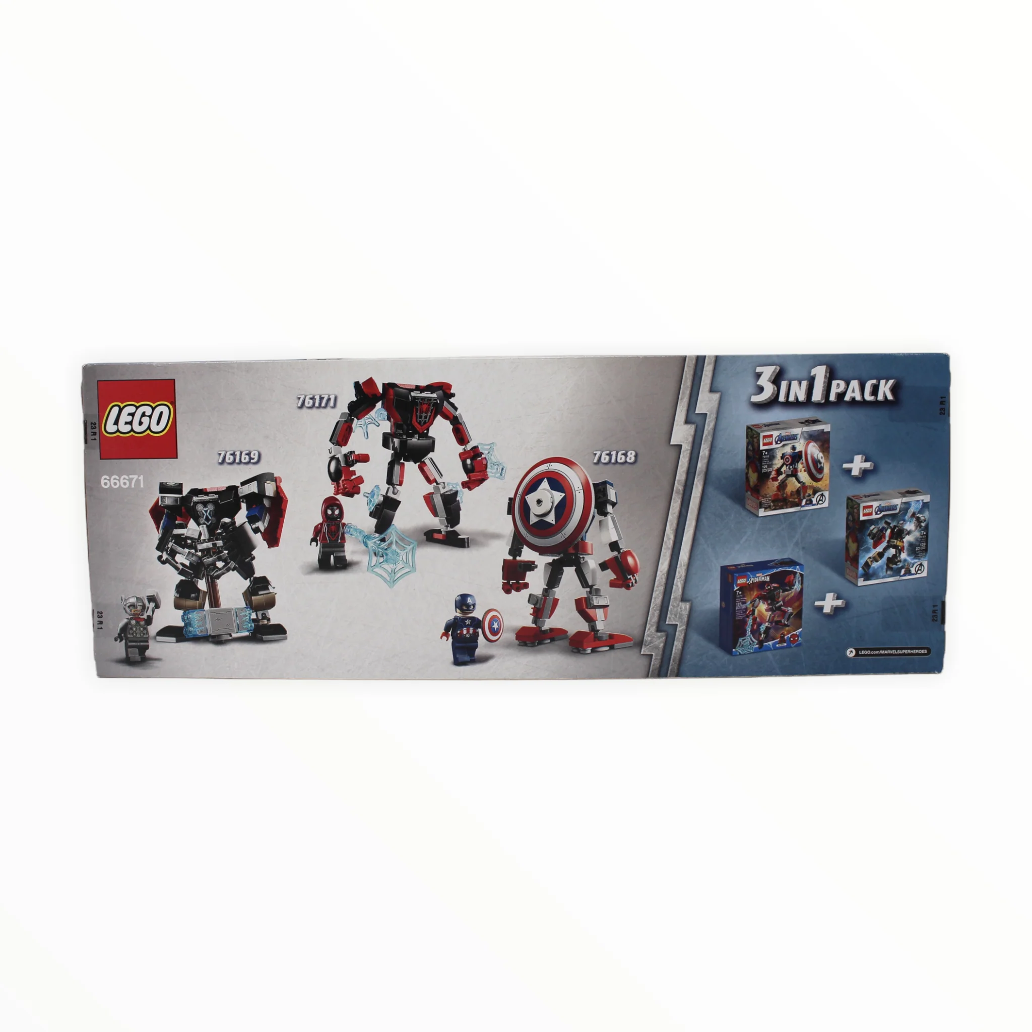 Retired Set 66671 Marvel Mech Armor Collection (76168, 76169, 76171) - Image 2