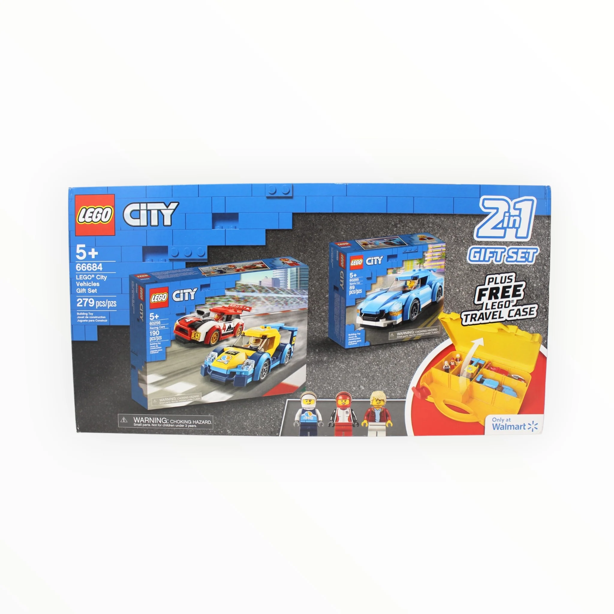 Retired Set 66684 City Bundle Pack (set #60256, set #60285, and Travel Case)
