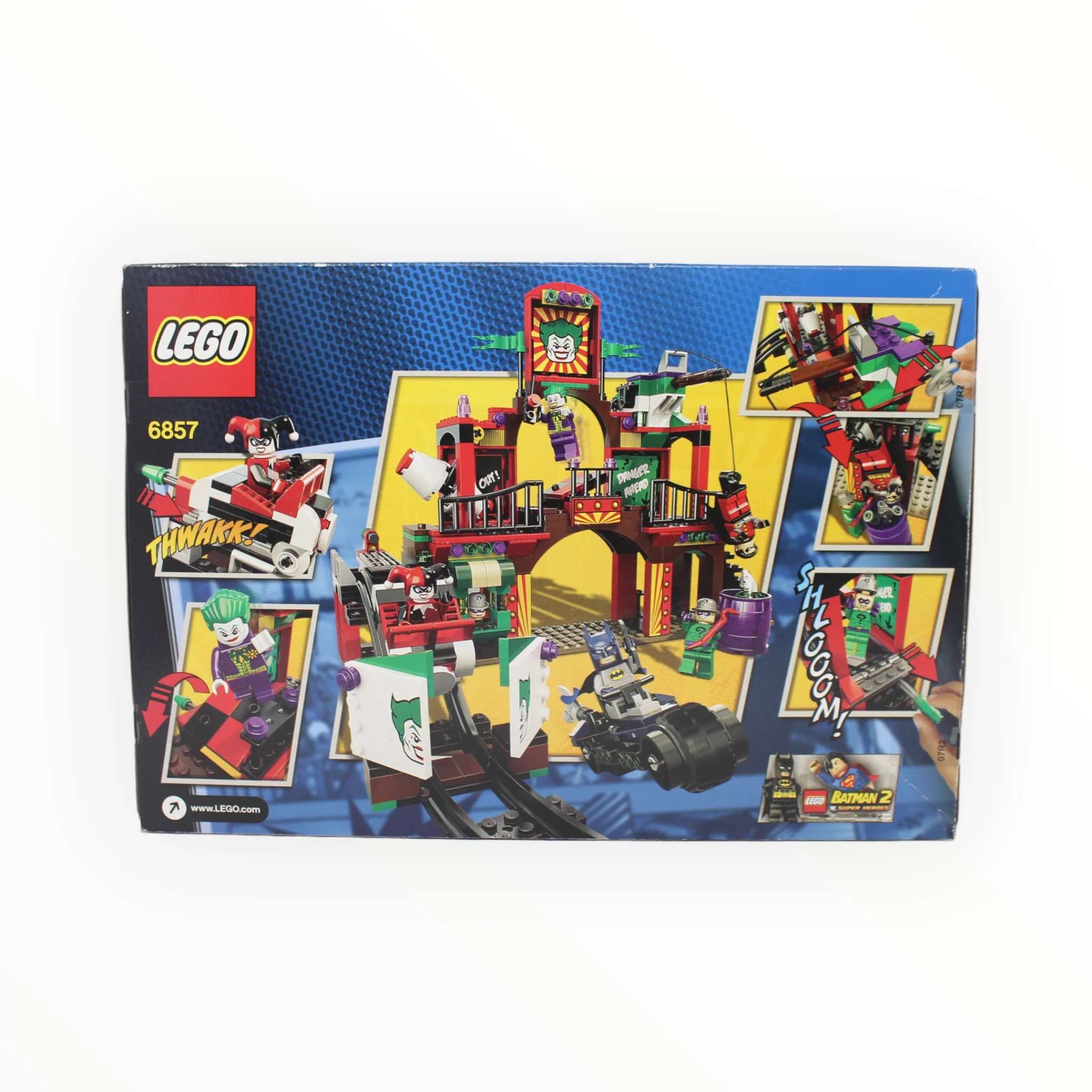 Retired Set 6857 DC Super Heroes The Dynamic Duo Funhouse Escape - Image 2
