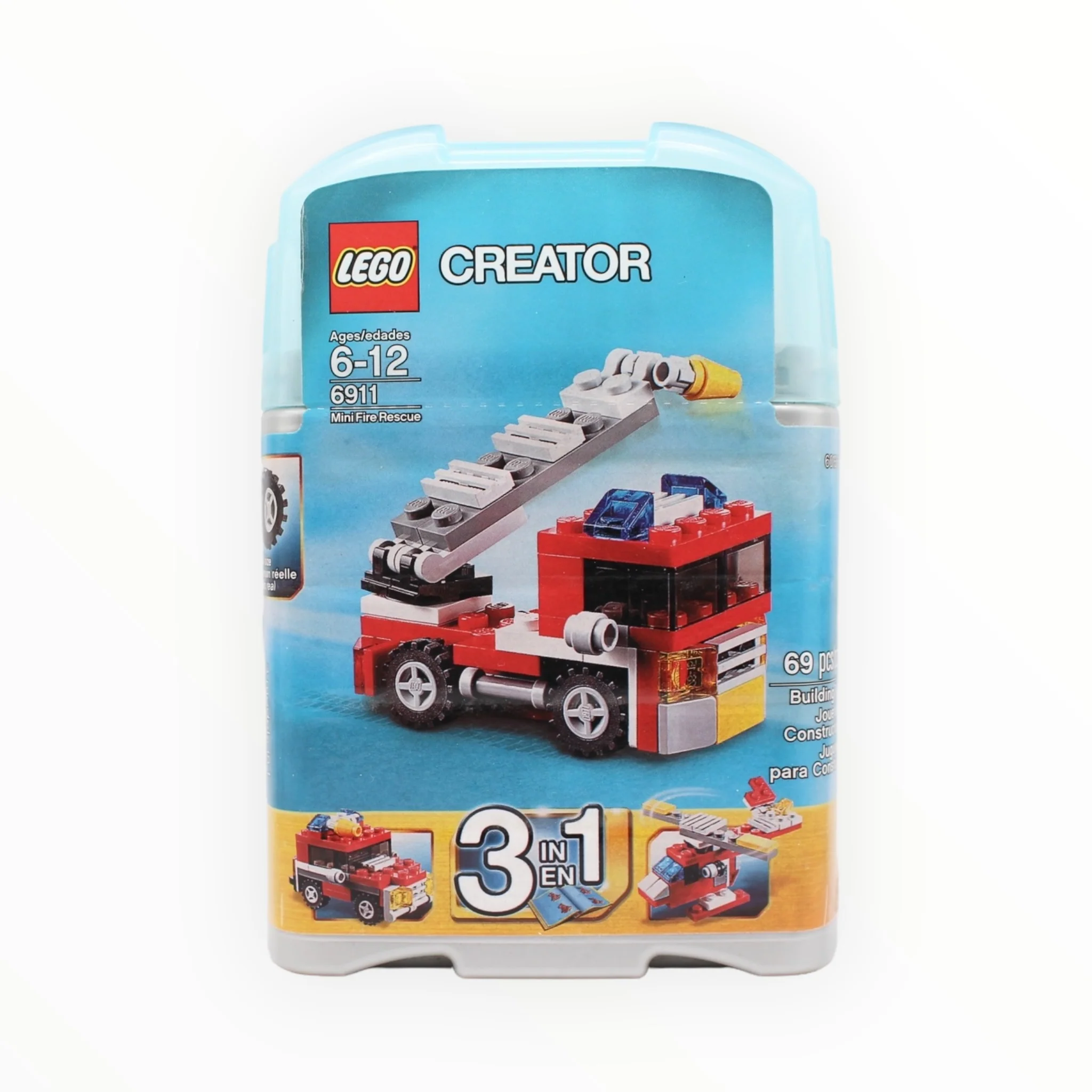 Retired Set 6911 Creator Mini Fire Rescue