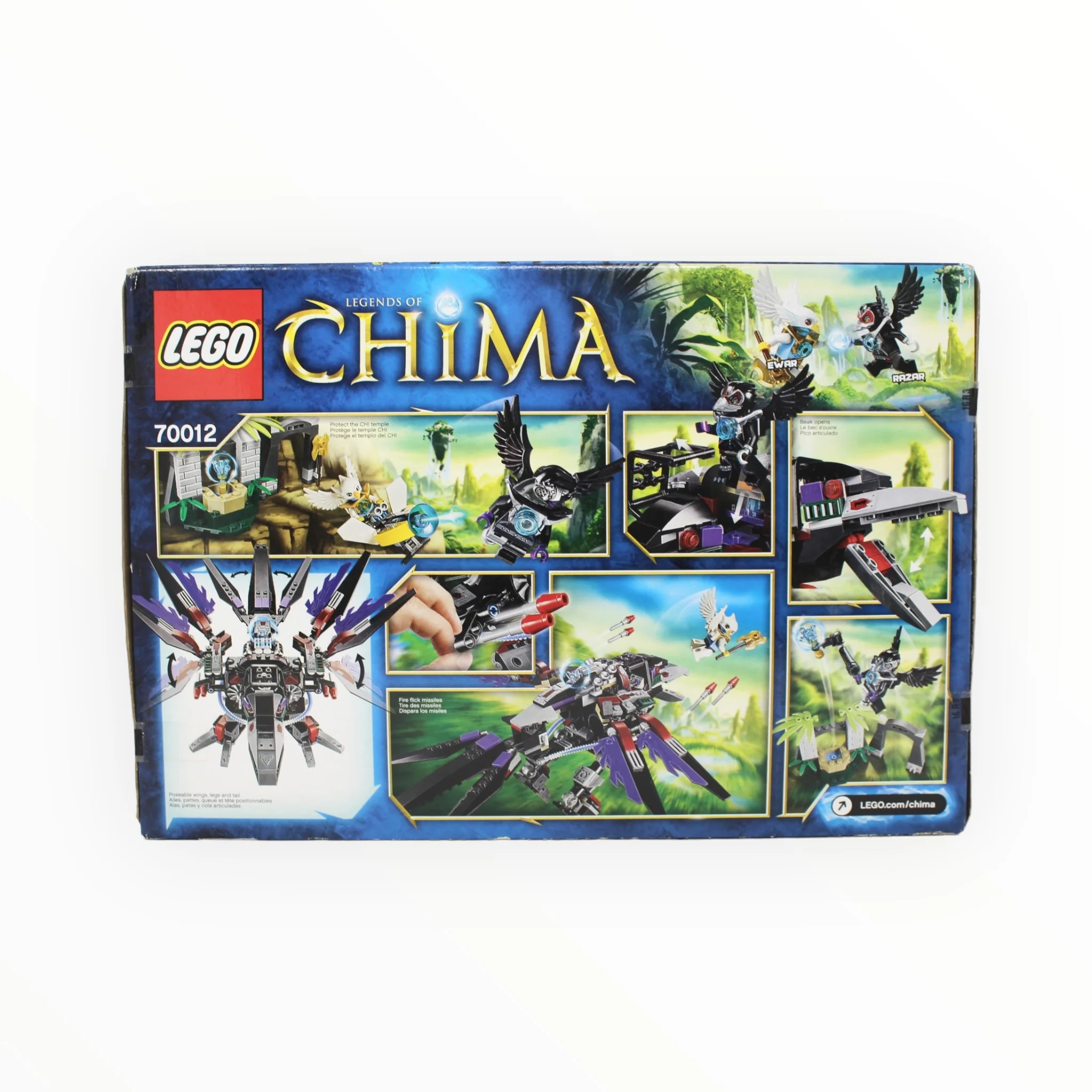 Retired Set 70012 Chima Razar’s CHI Raider - Image 2
