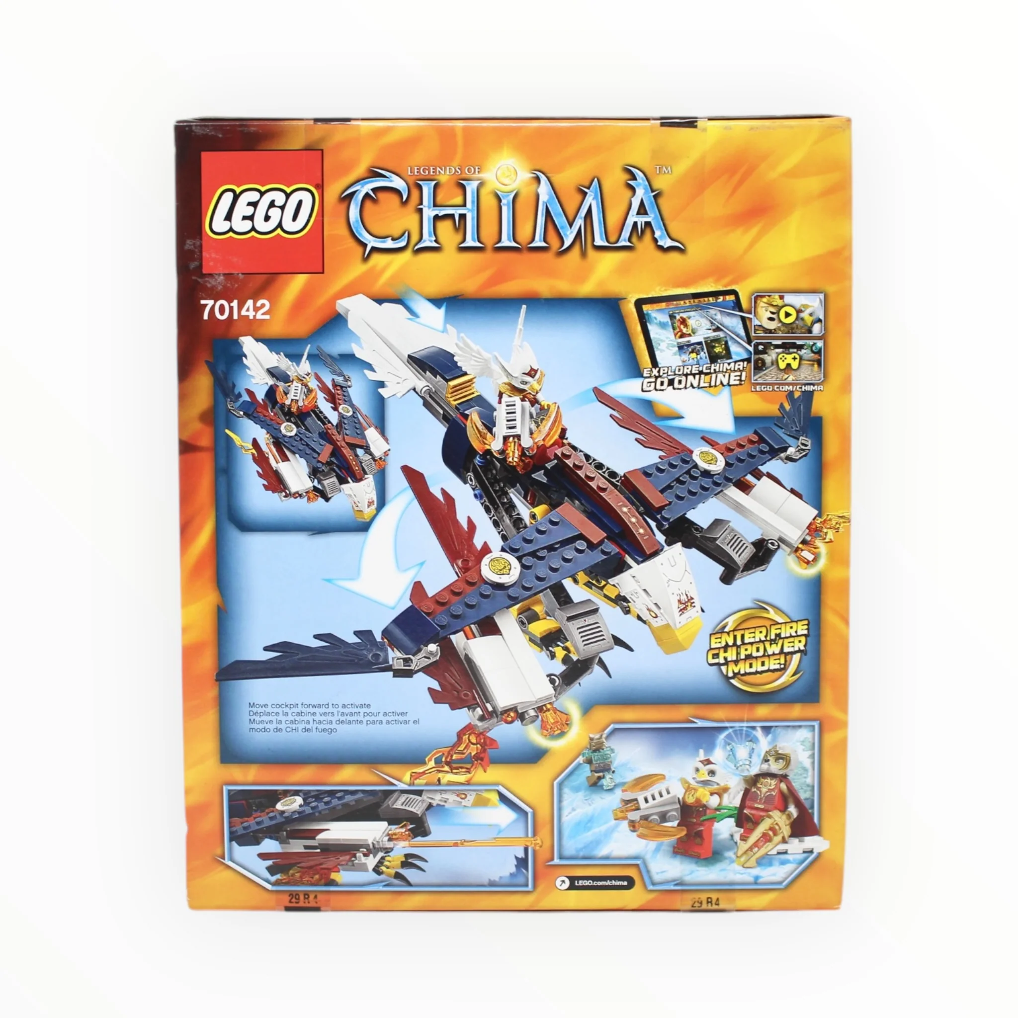 Retired Set 70142 Chima Eris’ Fire Eagle Flyer - Image 2