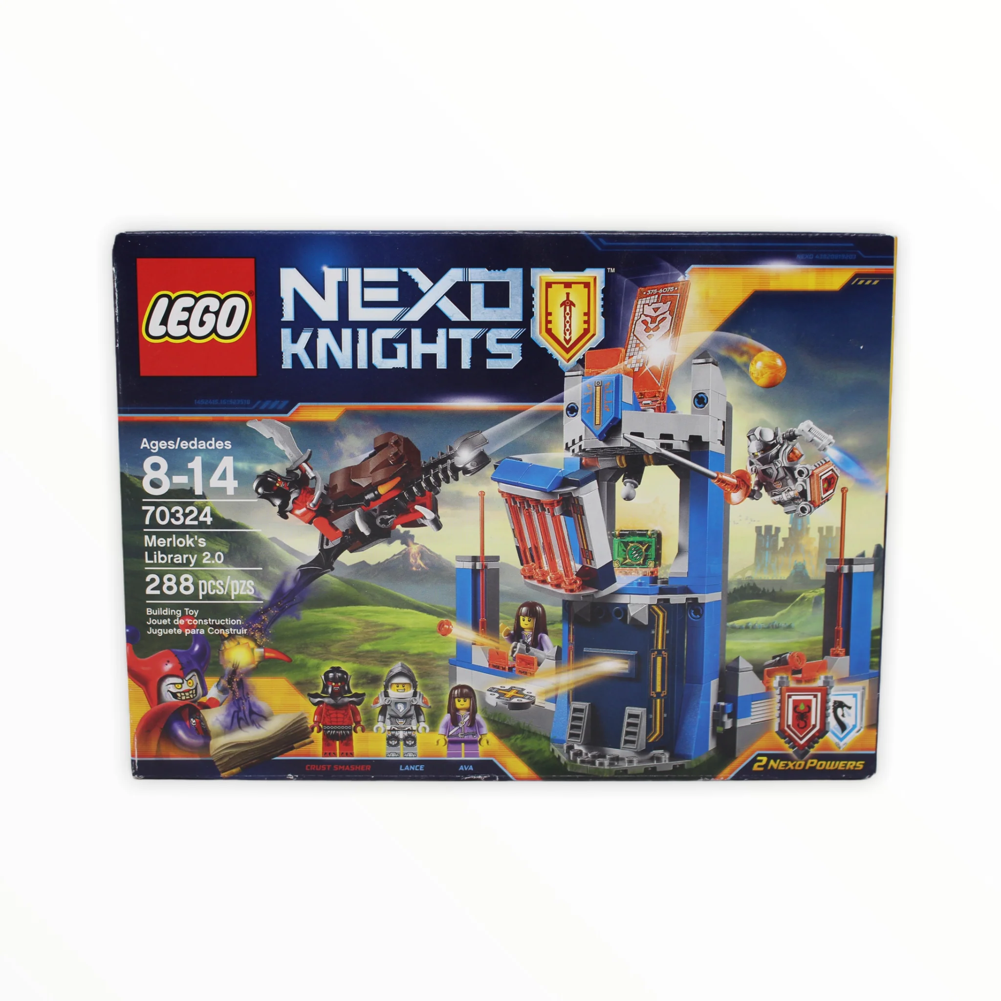 Retired Set 70324 Nexo Knights Merlokās Library 2.0