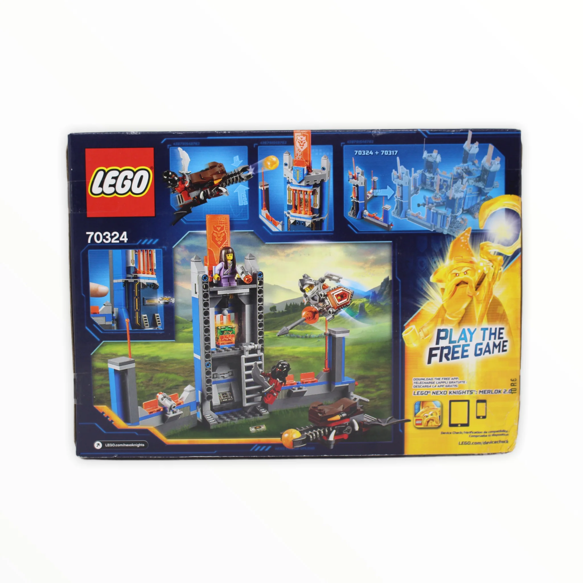 Retired Set 70324 Nexo Knights Merlokās Library 2.0 - Image 2