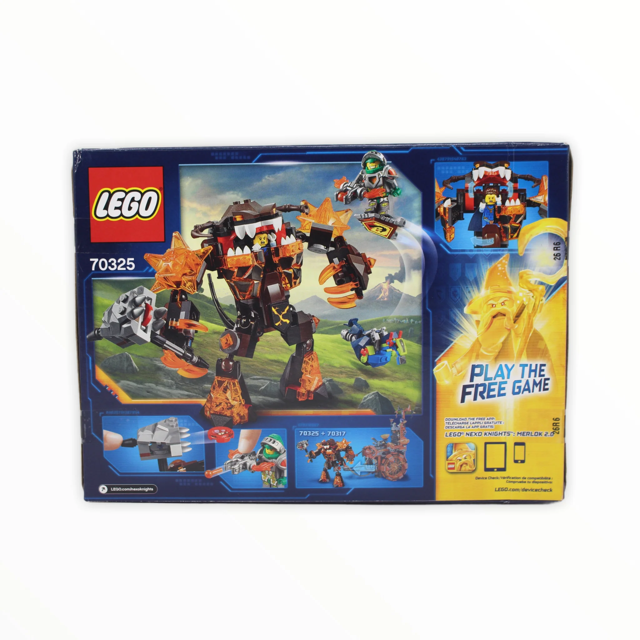Retired Set 70325 Nexo Knights Infernox captures the Queen - Image 2