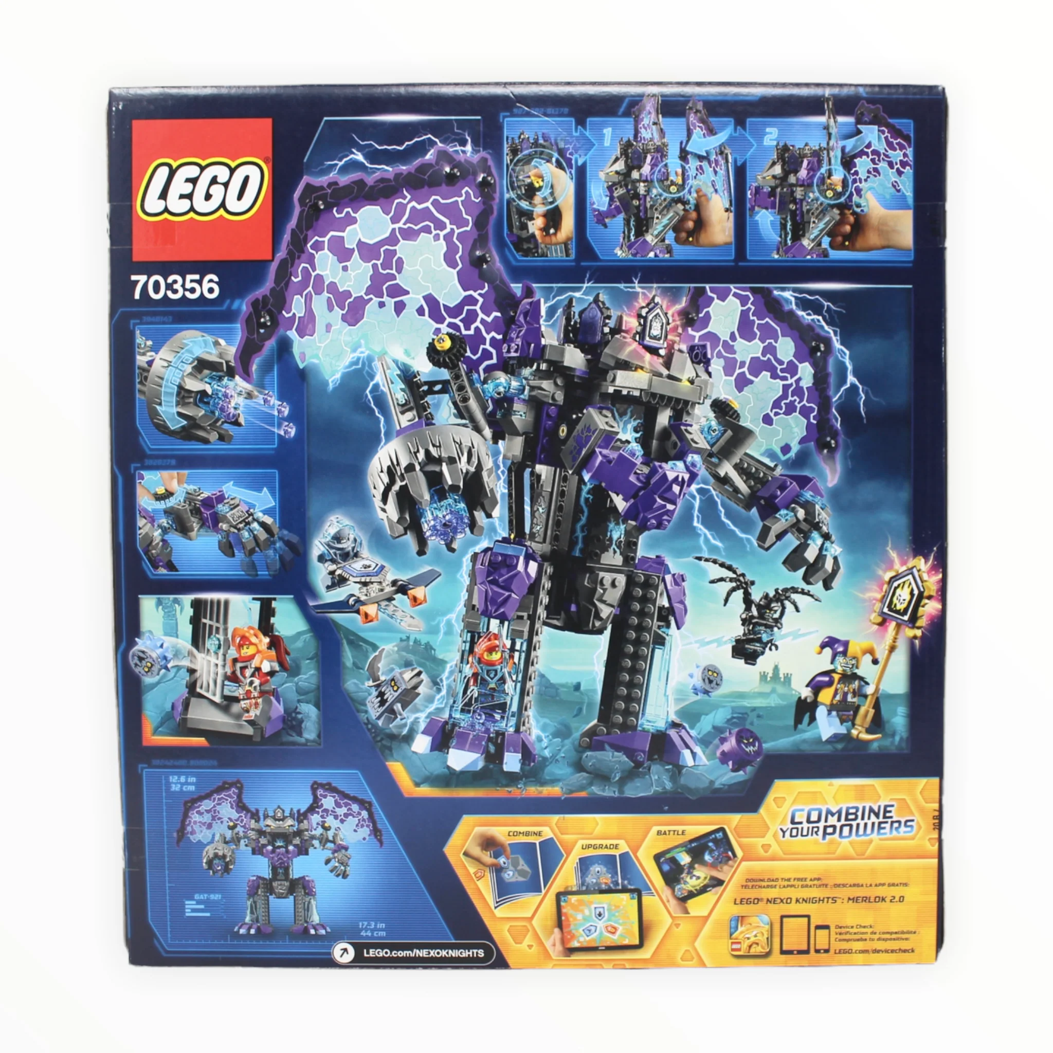 Retired Set 70356 Nexo Knights The Stone Colossus of Ultimate Destruction - Image 2