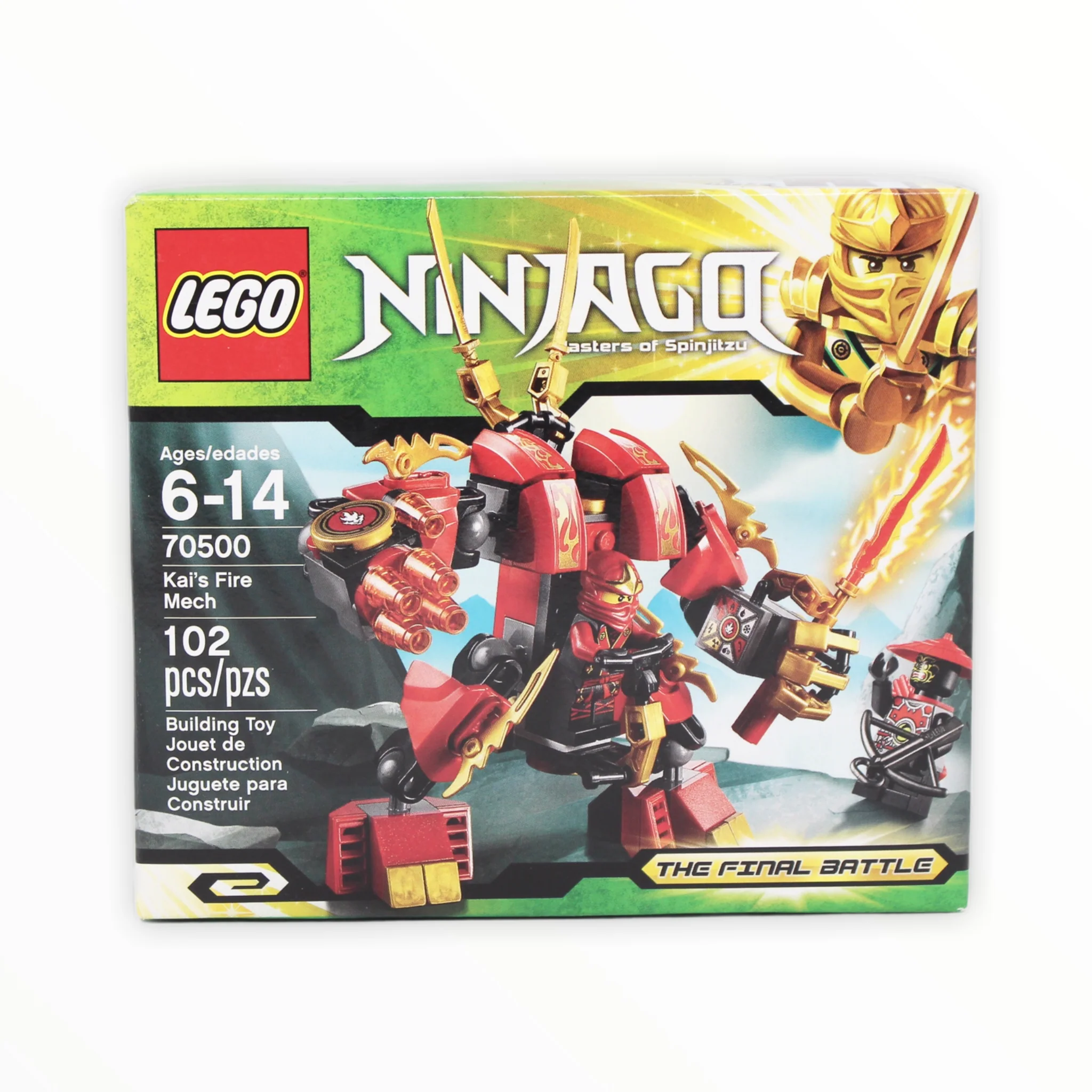 Retired Set 70500 Ninjago Kaiās Fire Mech