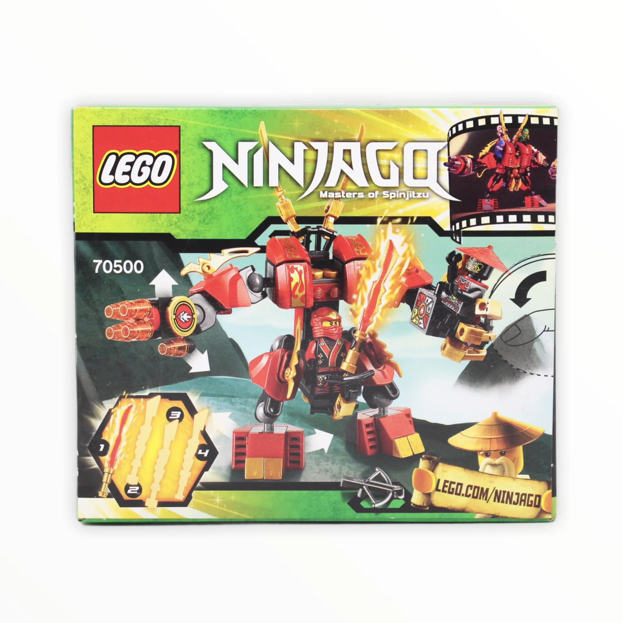 Retired Set 70500 Ninjago Kaiās Fire Mech - Image 2