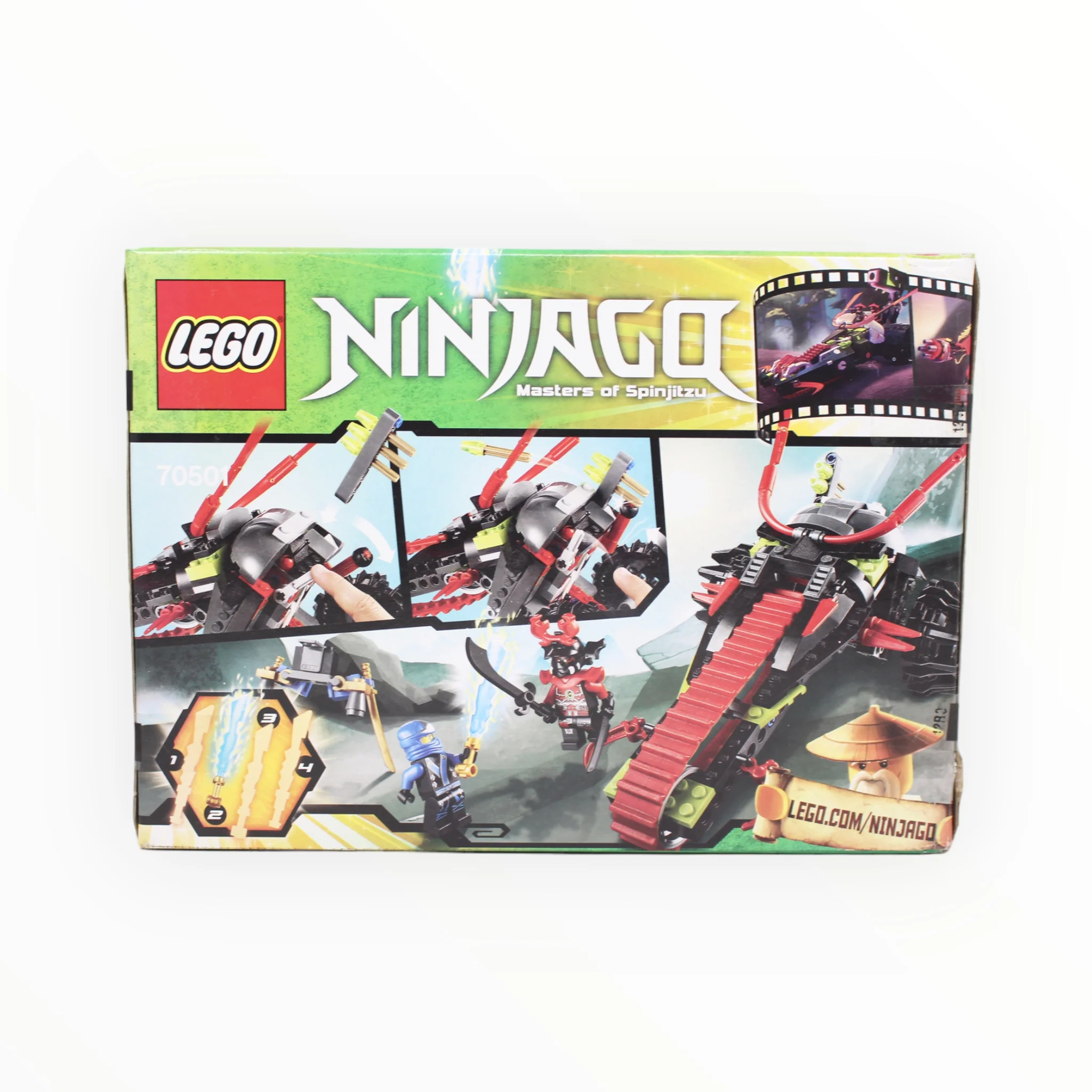 Retired Set 70501 Ninjago Warrior Bike - Image 2