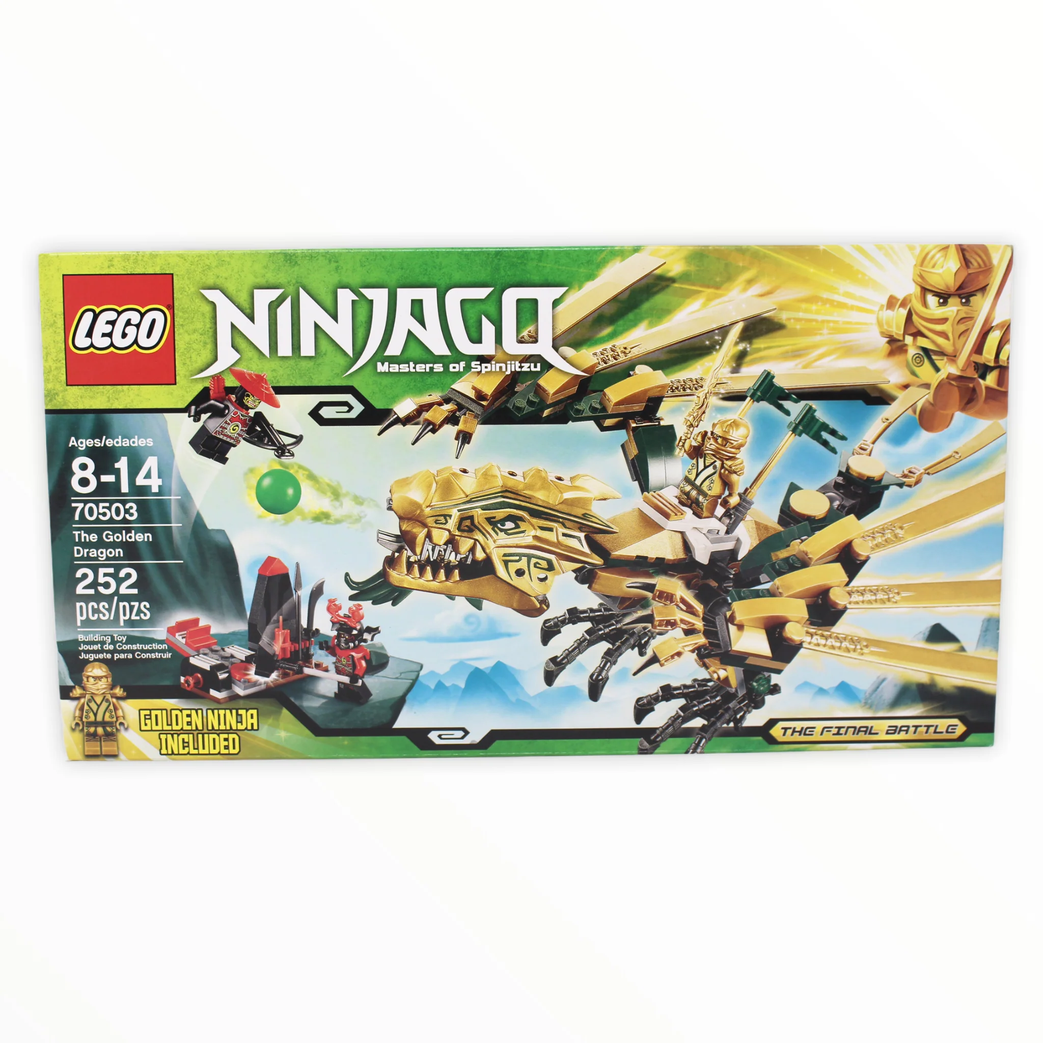 Retired Set 70503 Ninjago The Golden Dragon