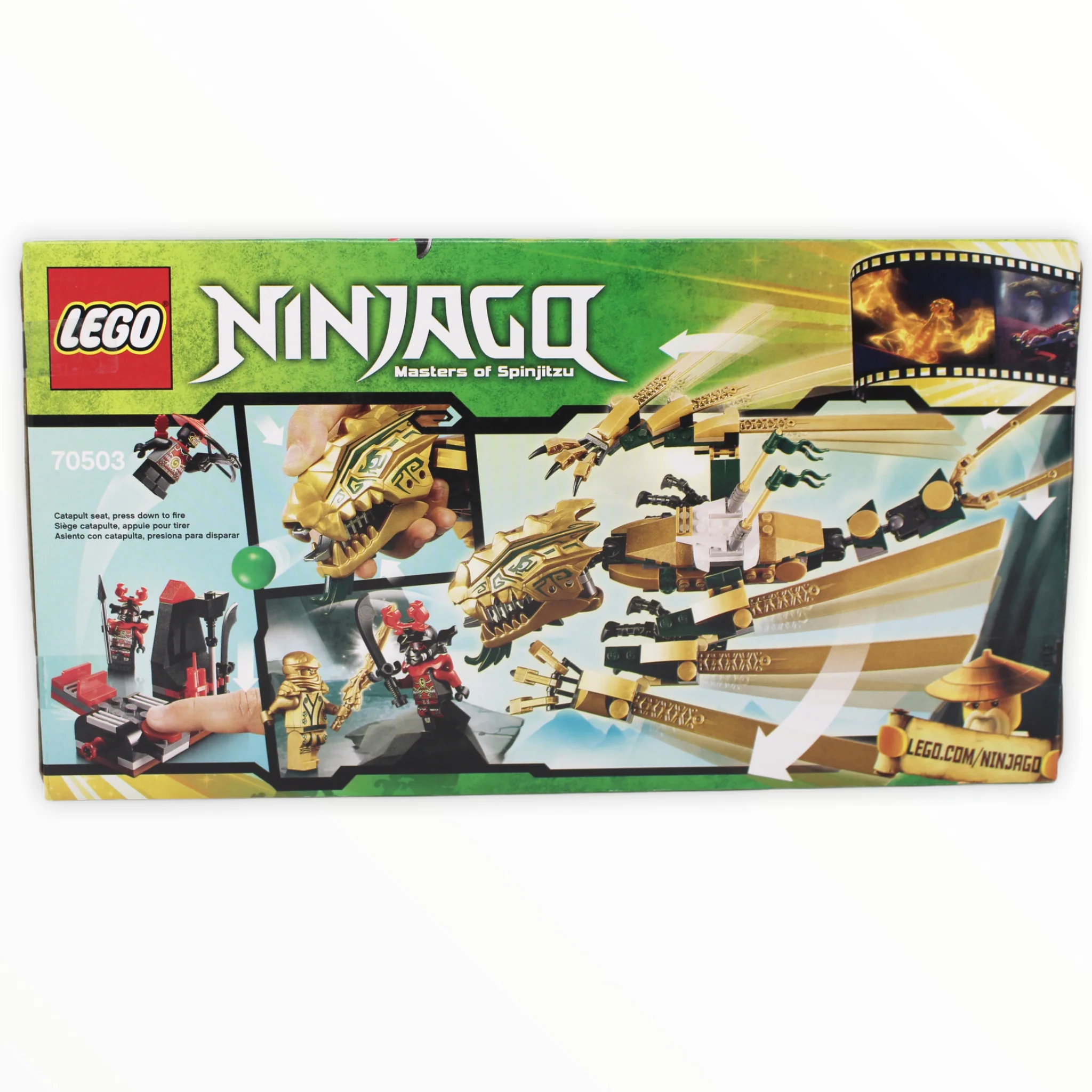 Retired Set 70503 Ninjago The Golden Dragon - Image 2