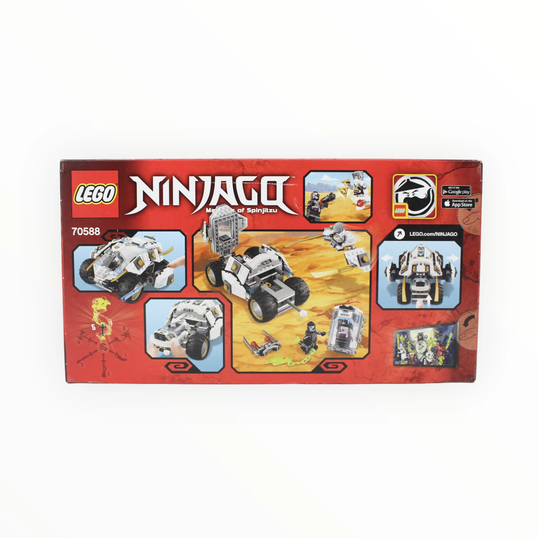 Retired Set 70588 Ninjago Titanium Ninja Tumbler - Image 2
