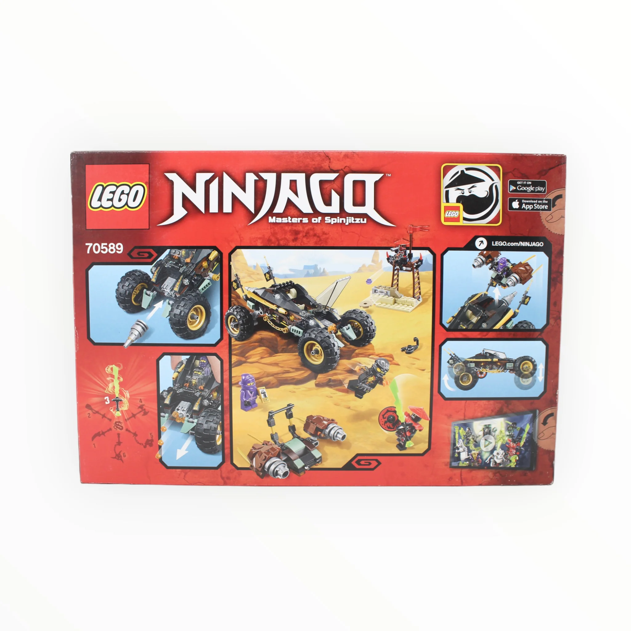 Retired Set 70589 Ninjago Rock Roader - Image 2