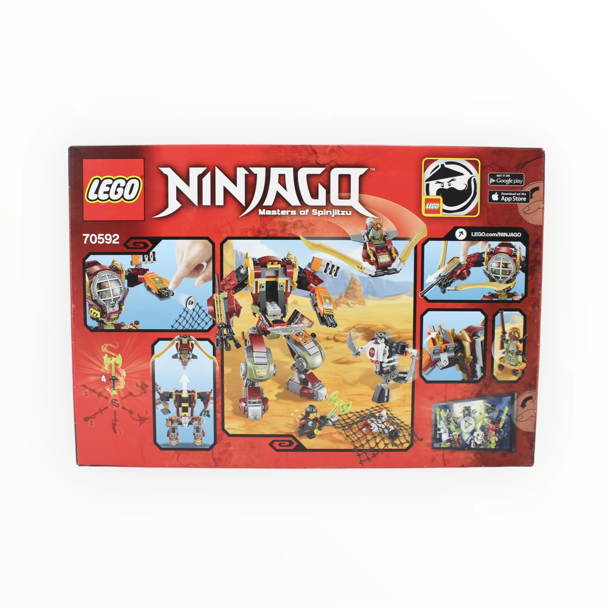 Retired Set 70592 Ninjago Salvage M.E.C. - Image 2